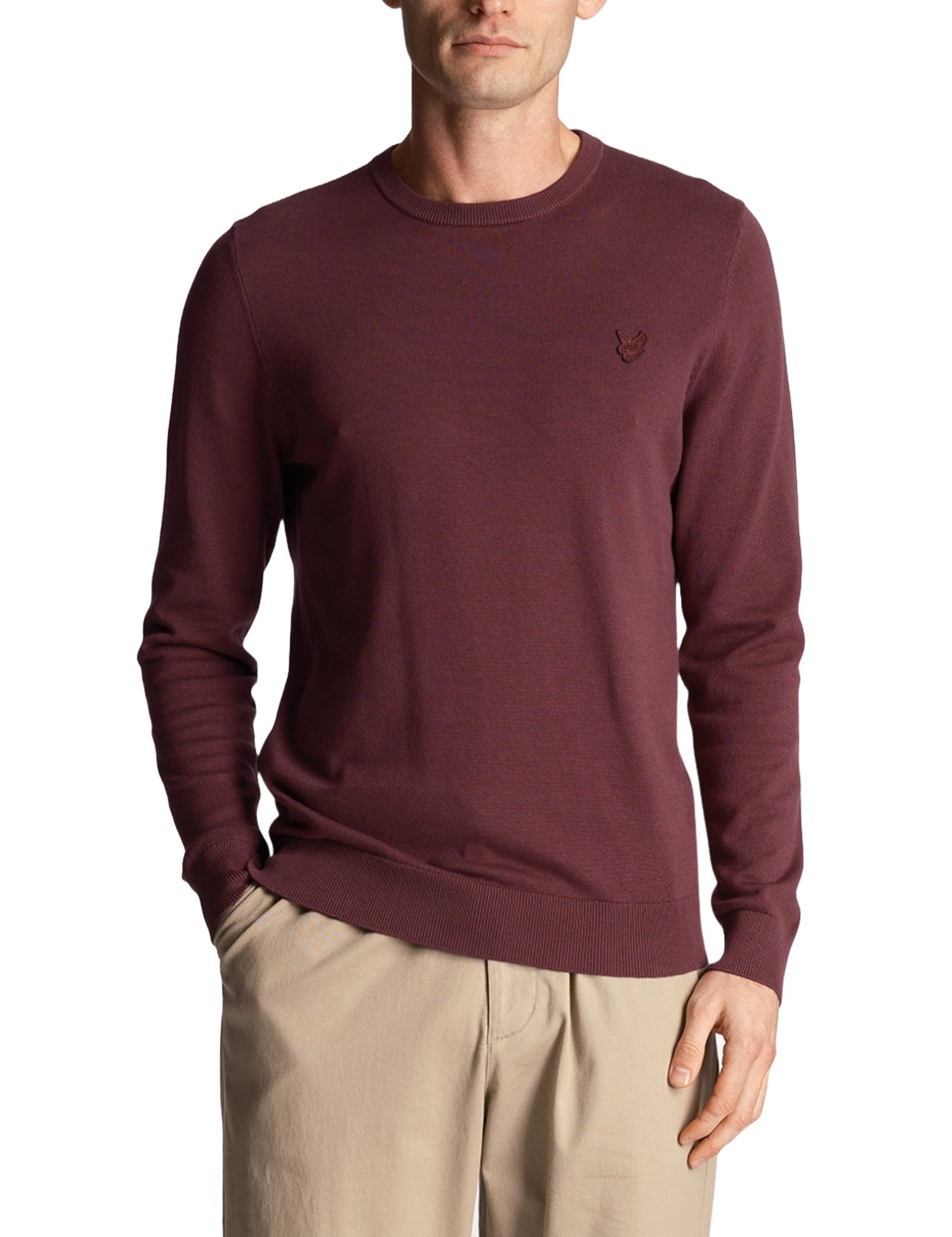 Maglioncini Bordeaux Lyle & Scott
