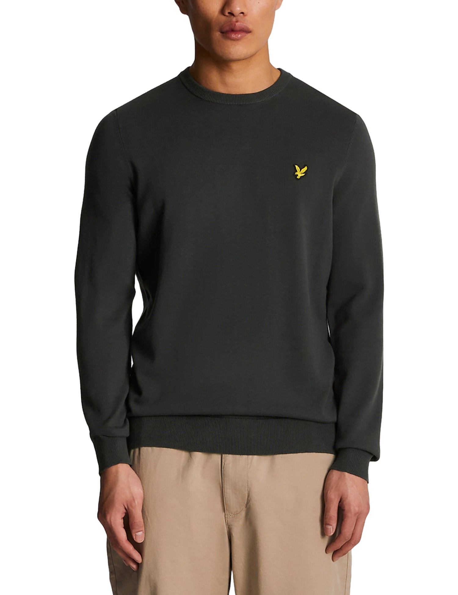 Maglioncini Verde Militare Lyle & Scott