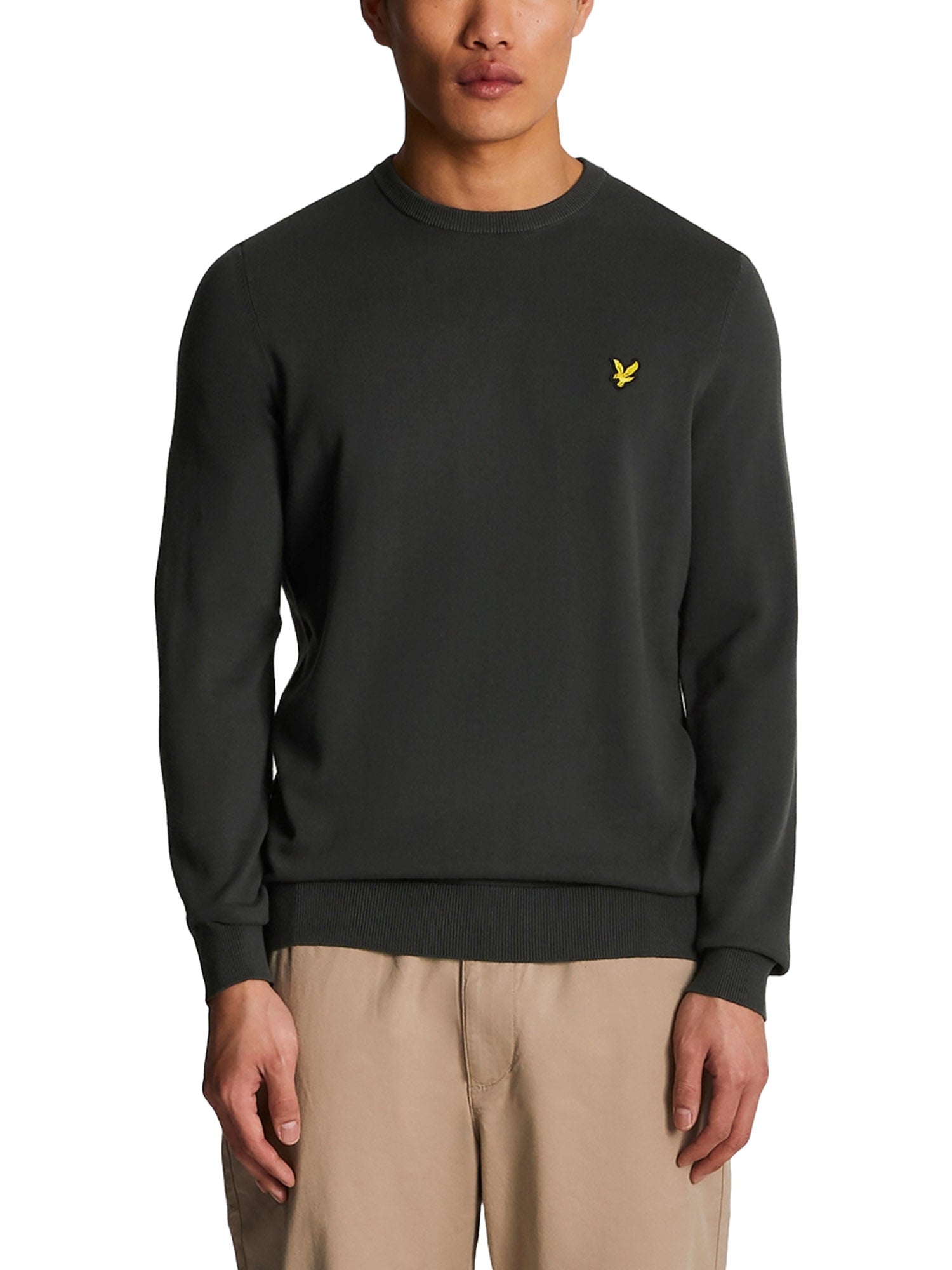 Maglioncini Verde Militare Lyle & Scott