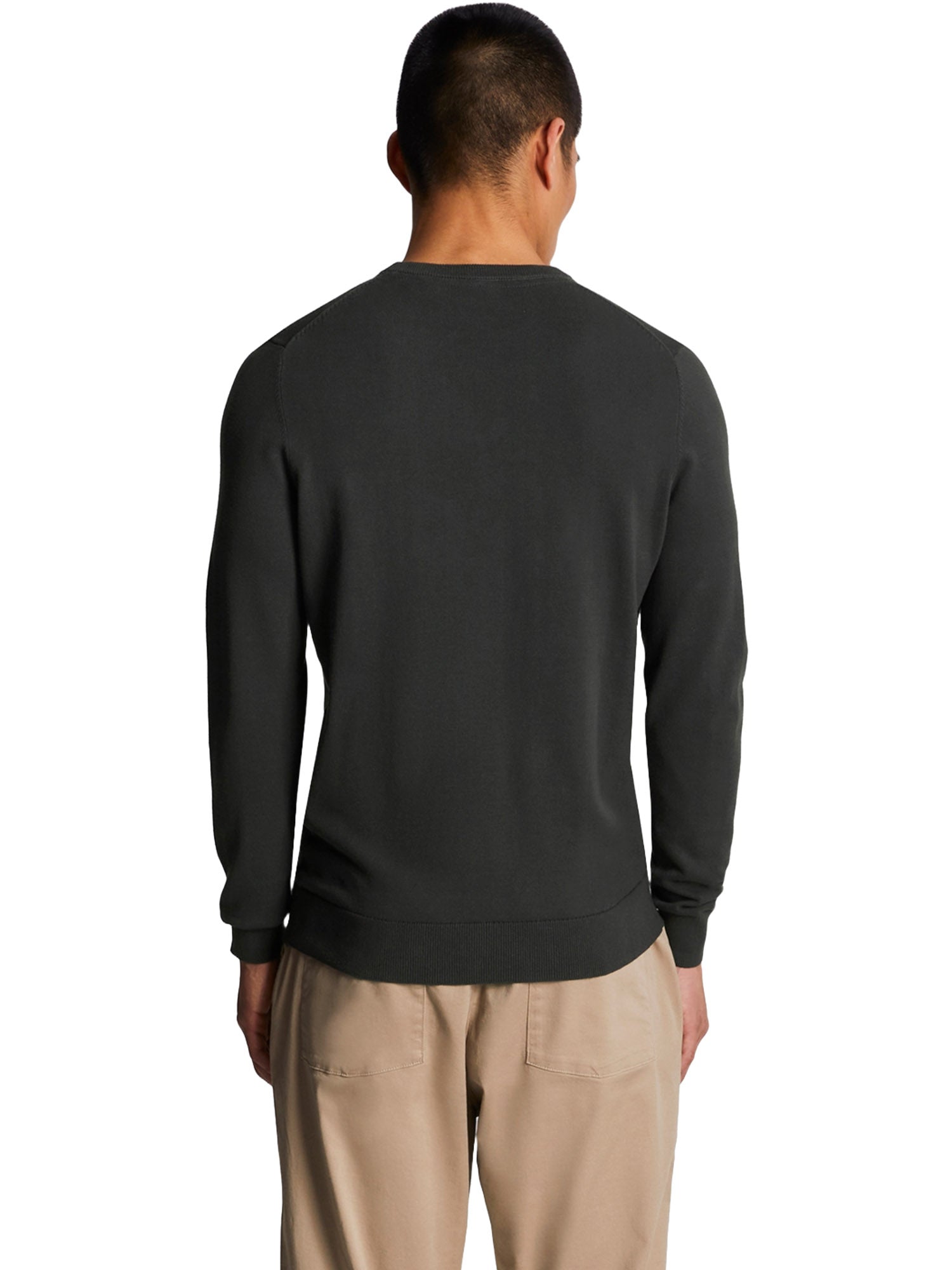 Maglioncini Verde Militare Lyle & Scott