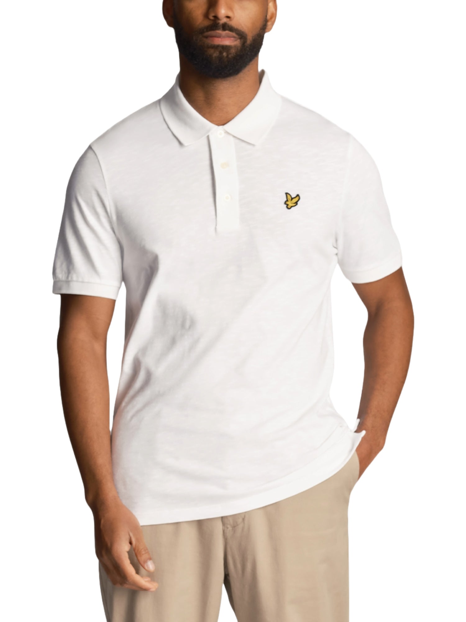 Polo Bianco Lyle & Scott
