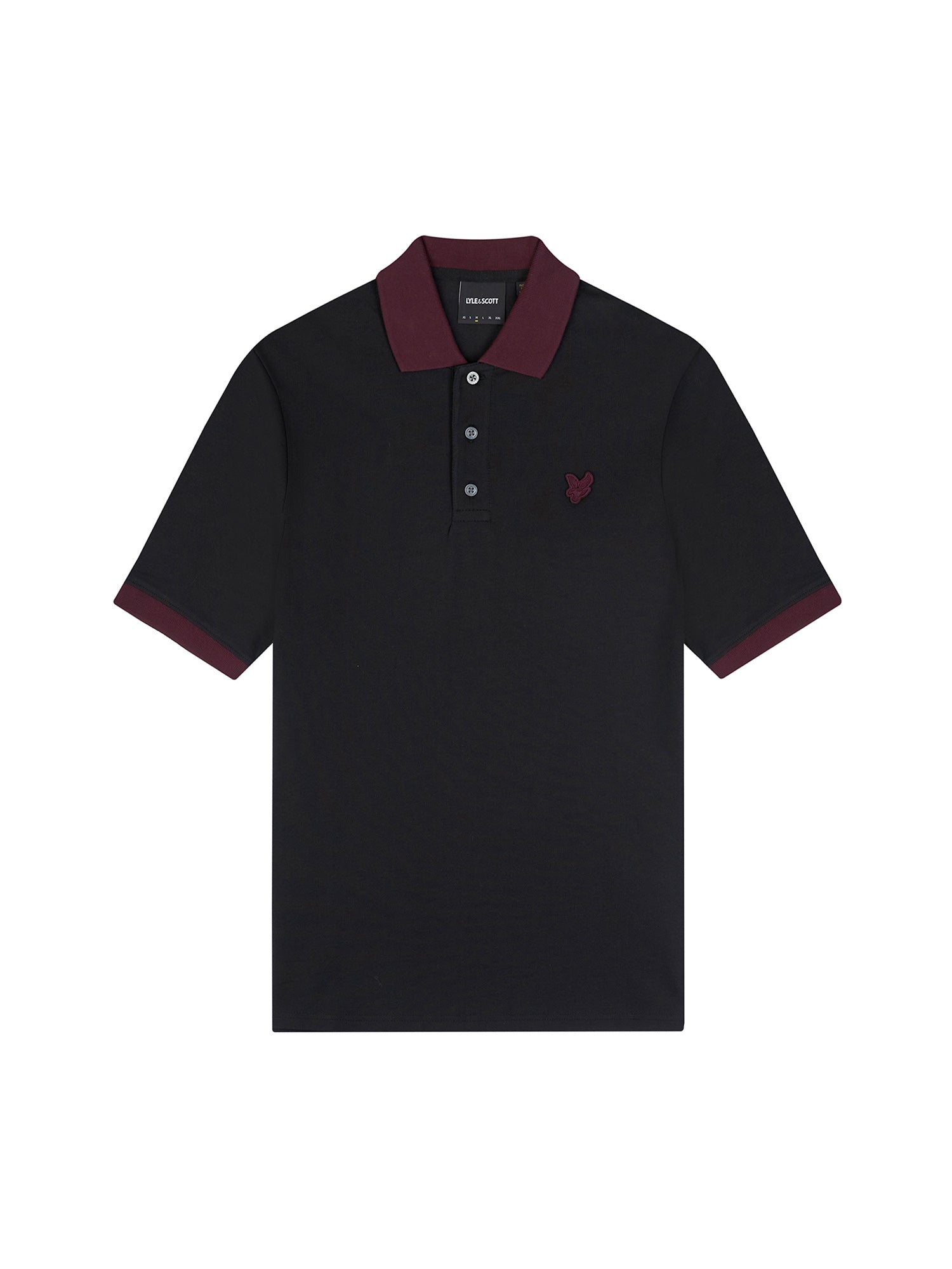 Polo Nero Lyle & Scott