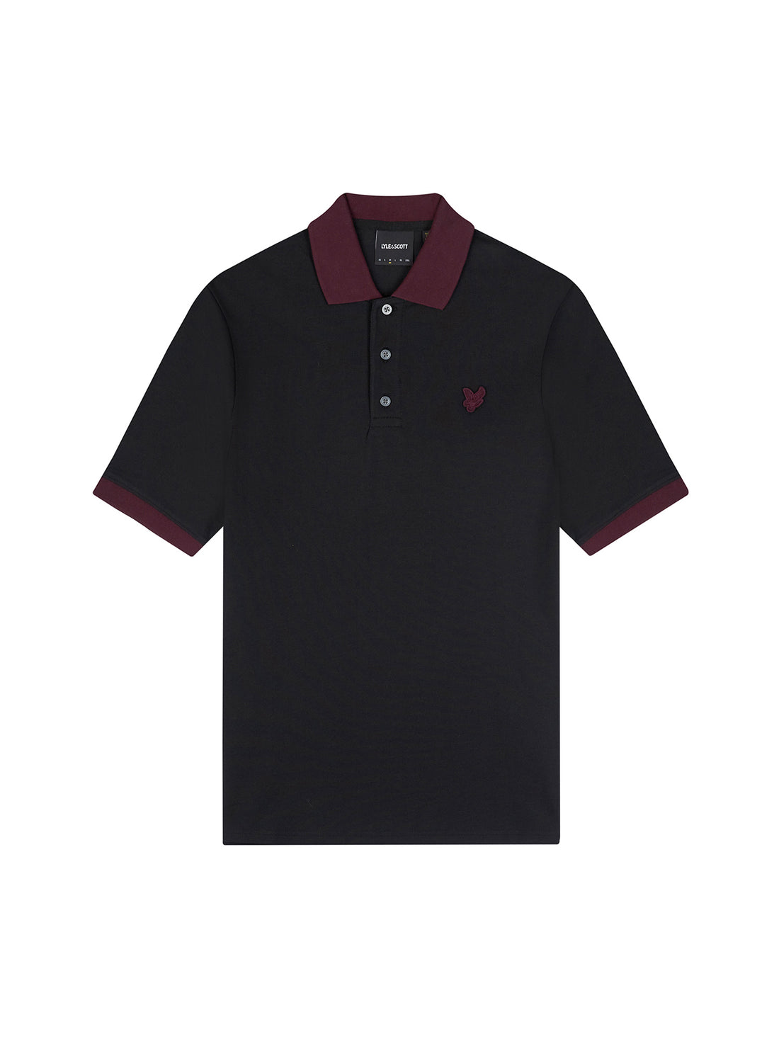 Polo Nero Lyle & Scott