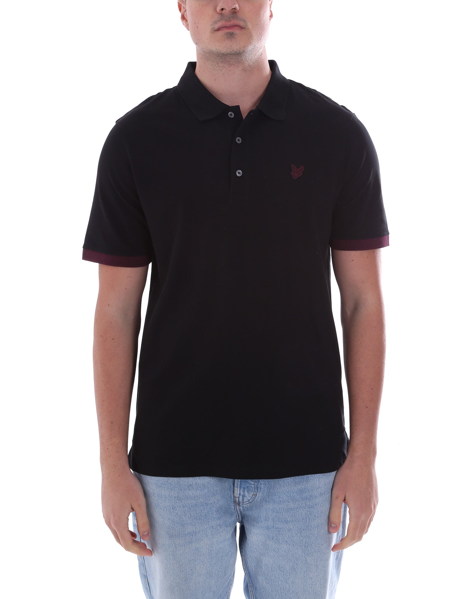 Polo Nero Lyle & Scott
