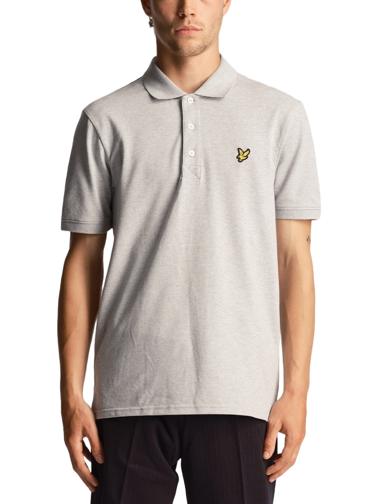 Polo Grigio Chiaro Lyle & Scott