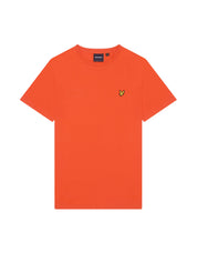 T-shirt Arancio Scuro Lyle & Scott
