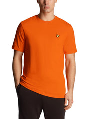 T-shirt Arancio Scuro Lyle & Scott