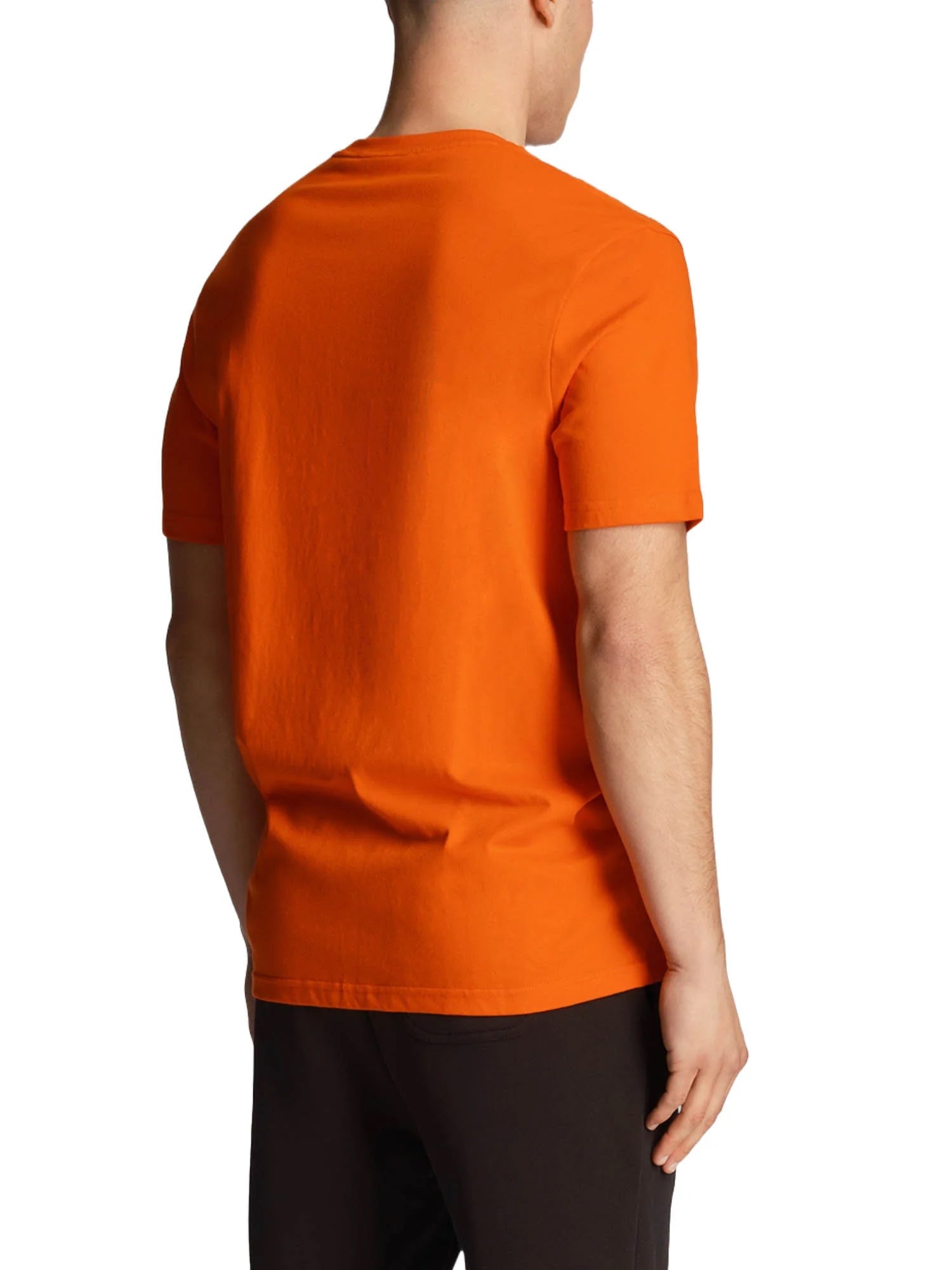 T-shirt Arancio Scuro Lyle & Scott