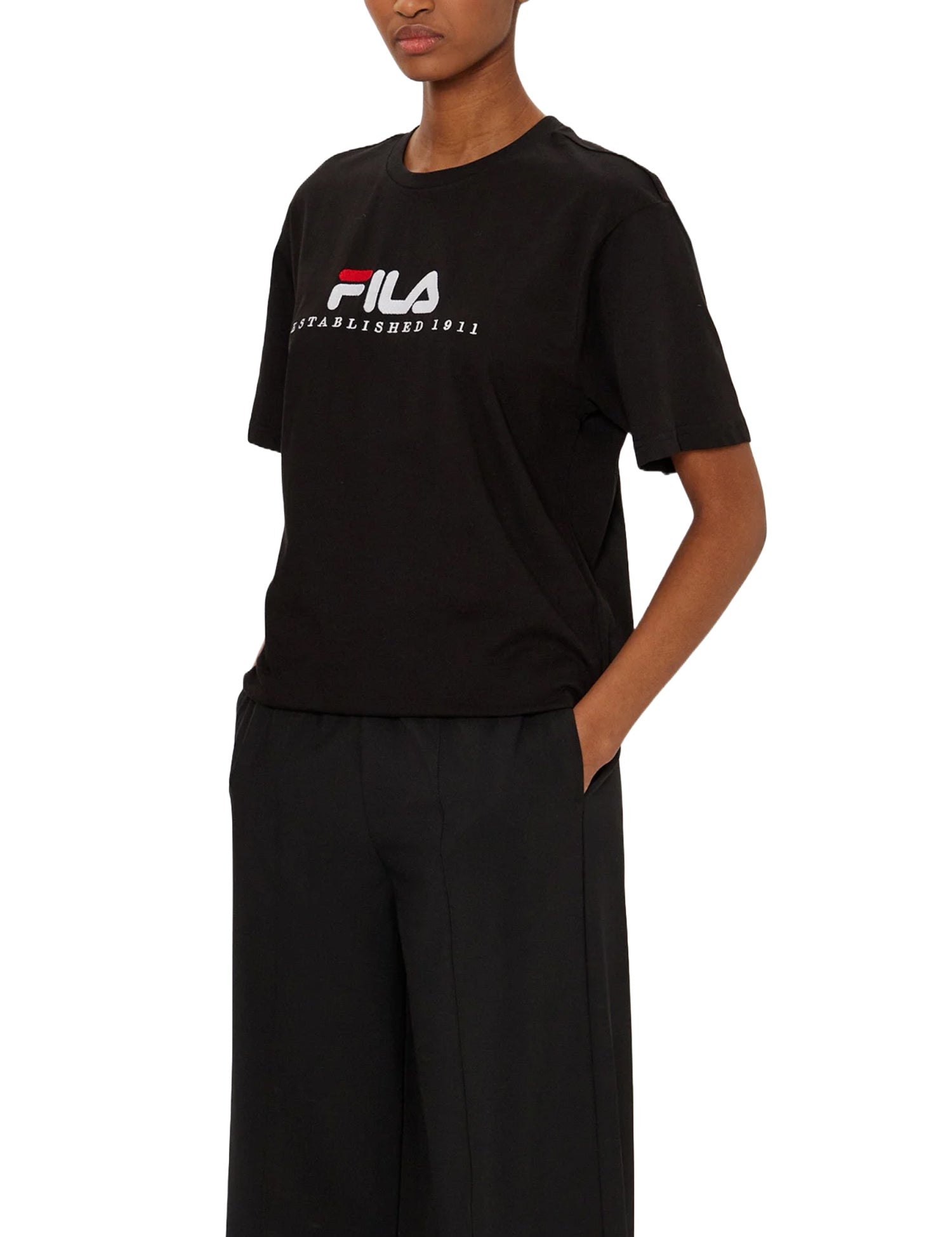 T-shirt Nero Fila