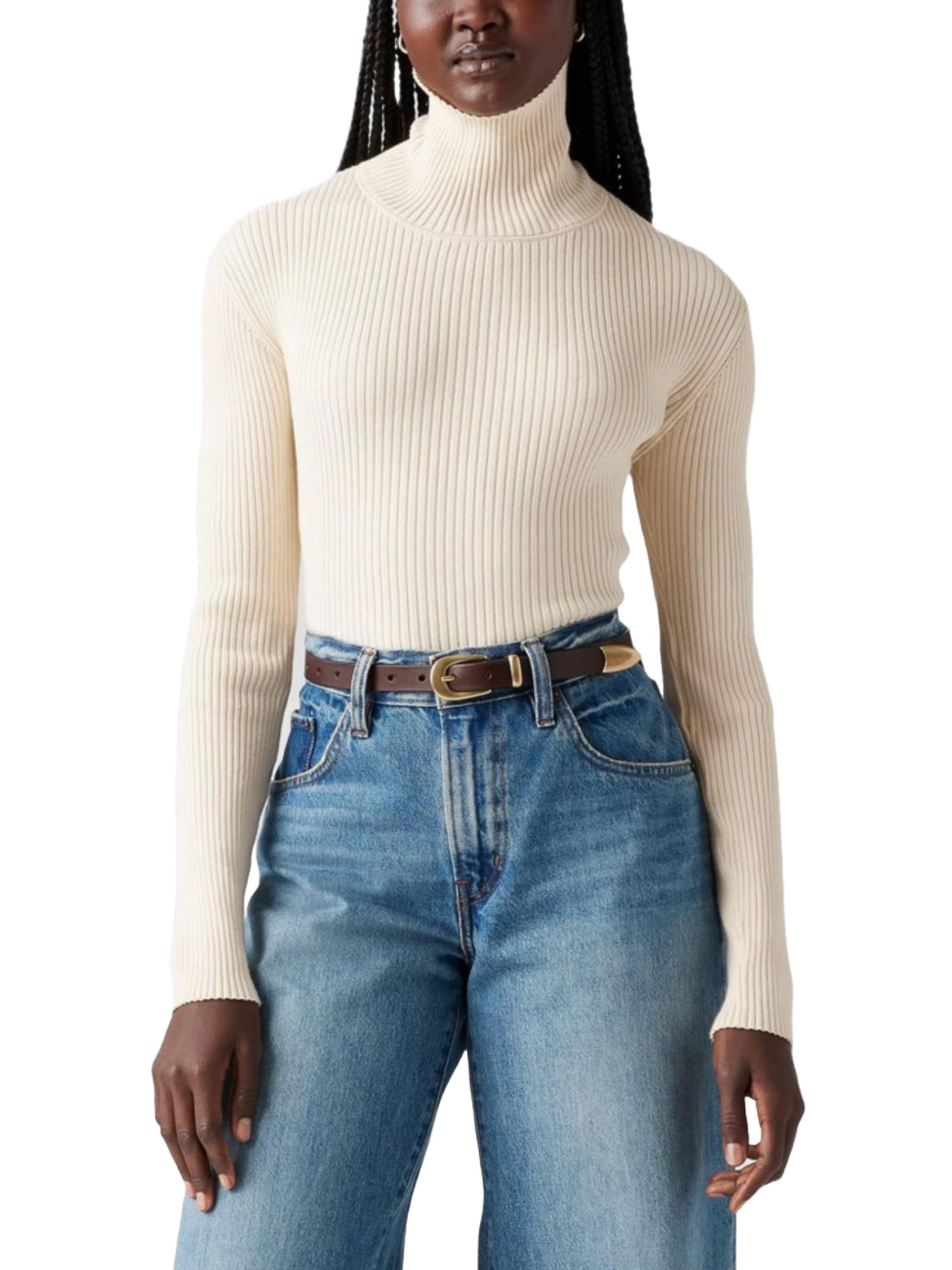 Maglie a collo alto Avorio Levi's