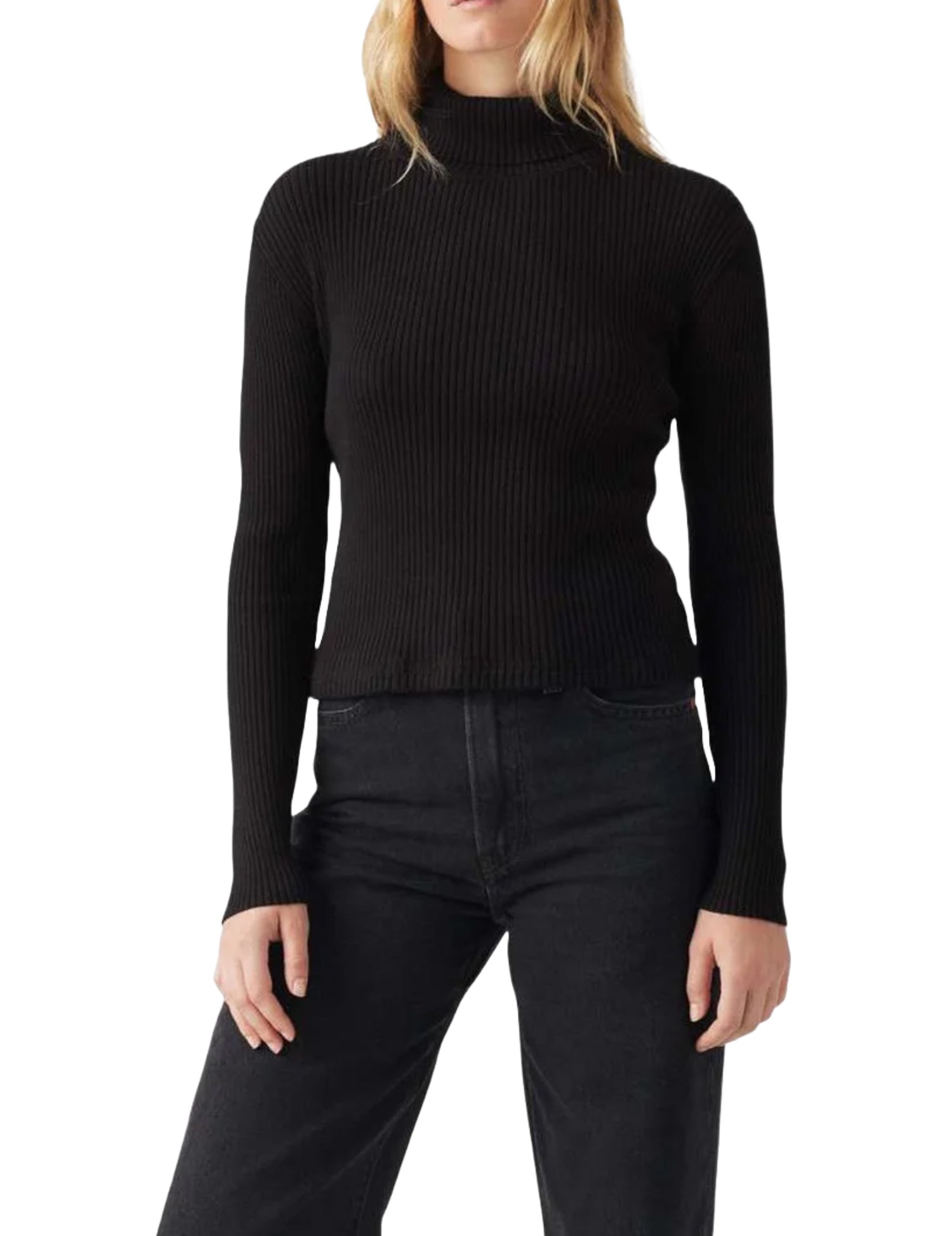 Maglie a collo alto Nero Levi's