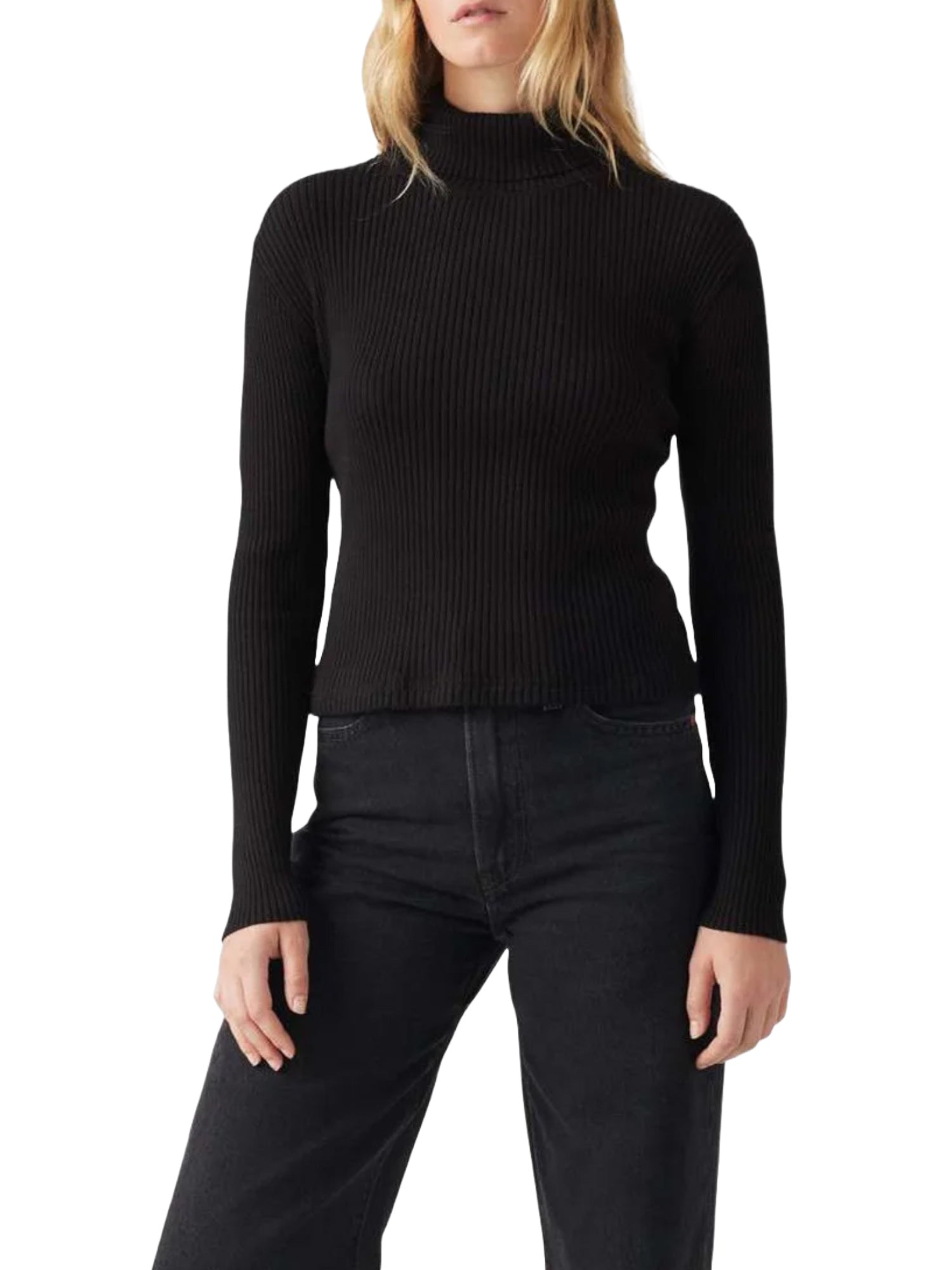 Maglie a collo alto Nero Levi's