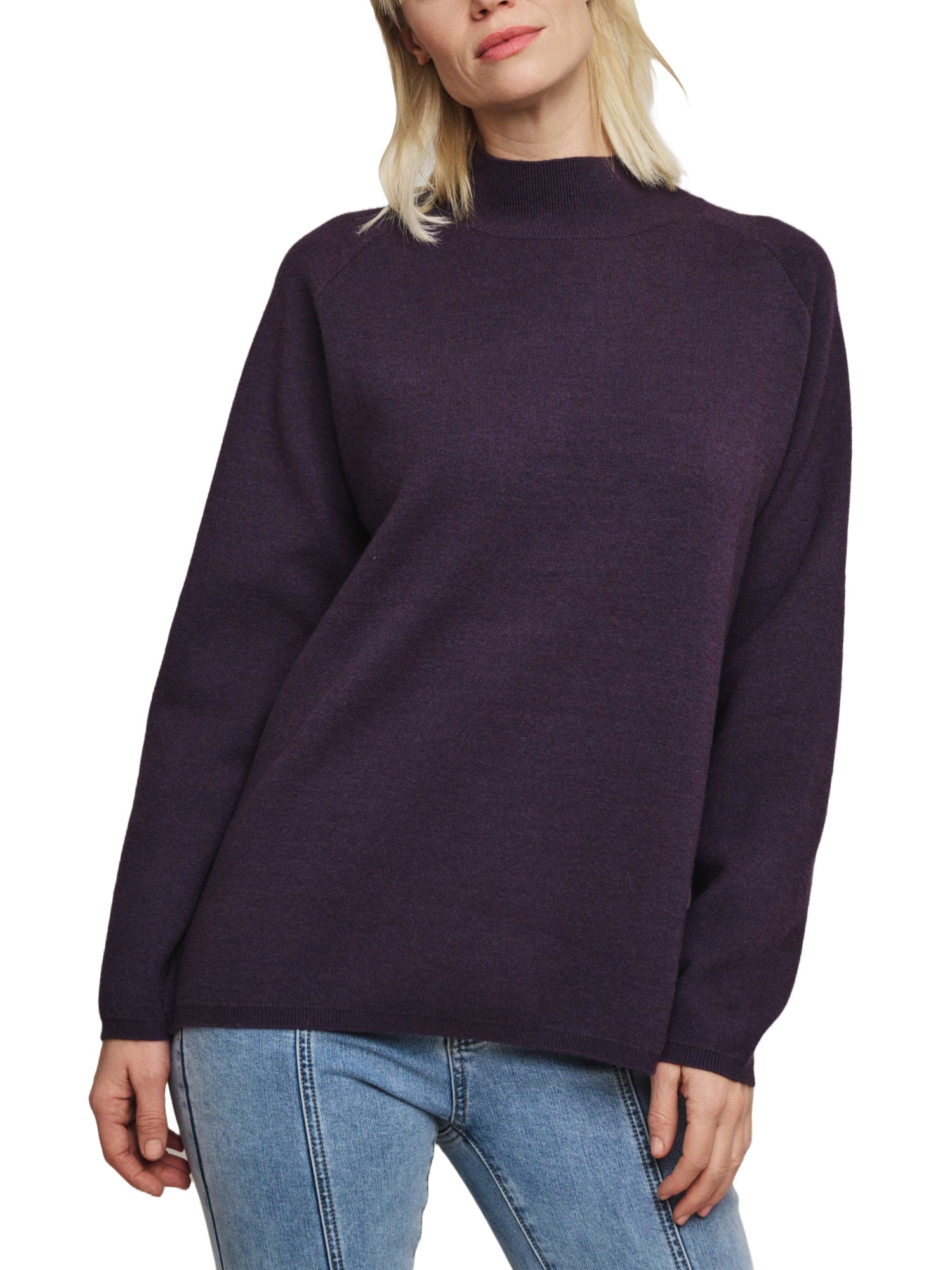 Maglie a collo alto Viola Rino&pelle