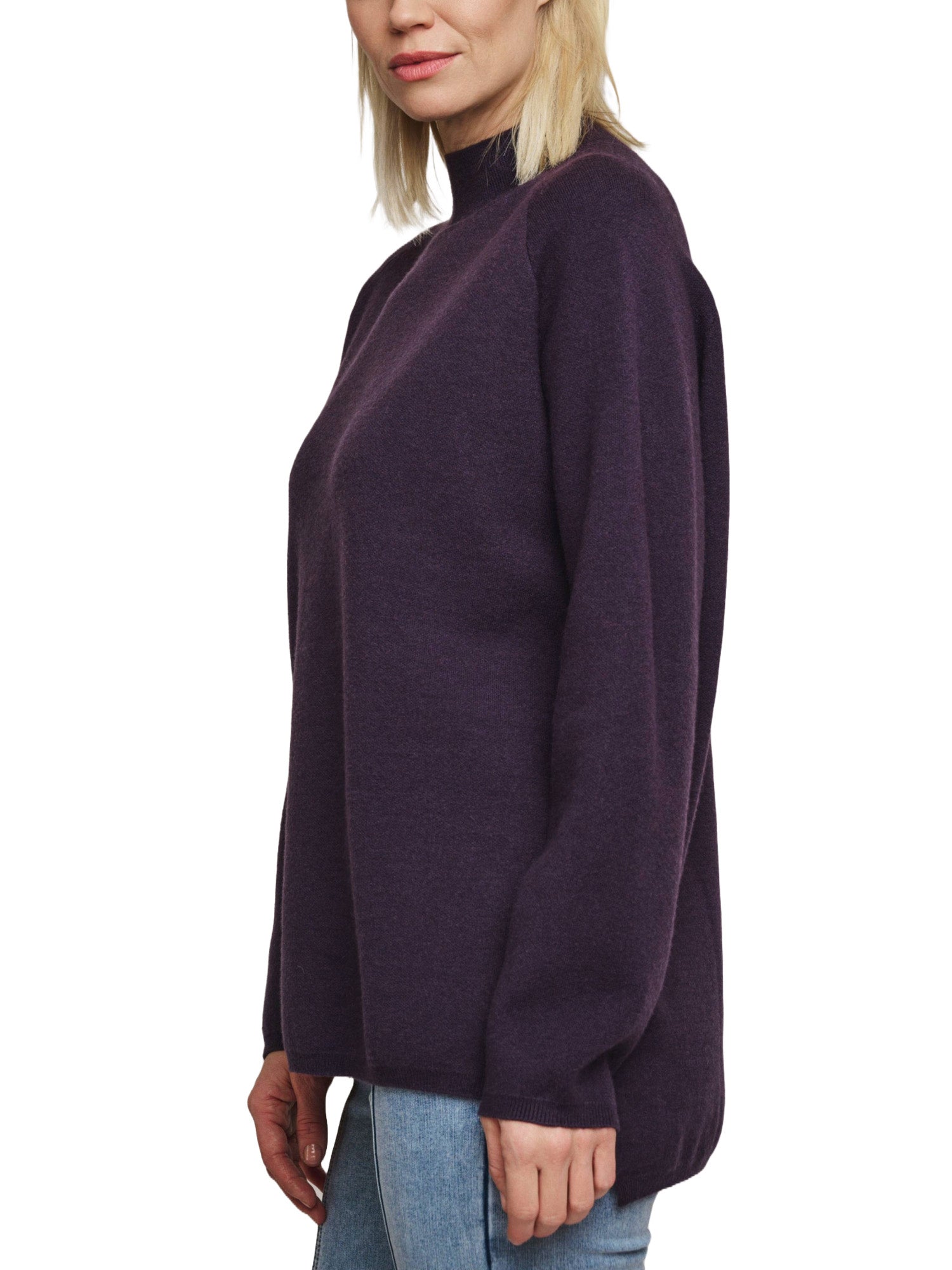 Maglie a collo alto Viola Rino&pelle