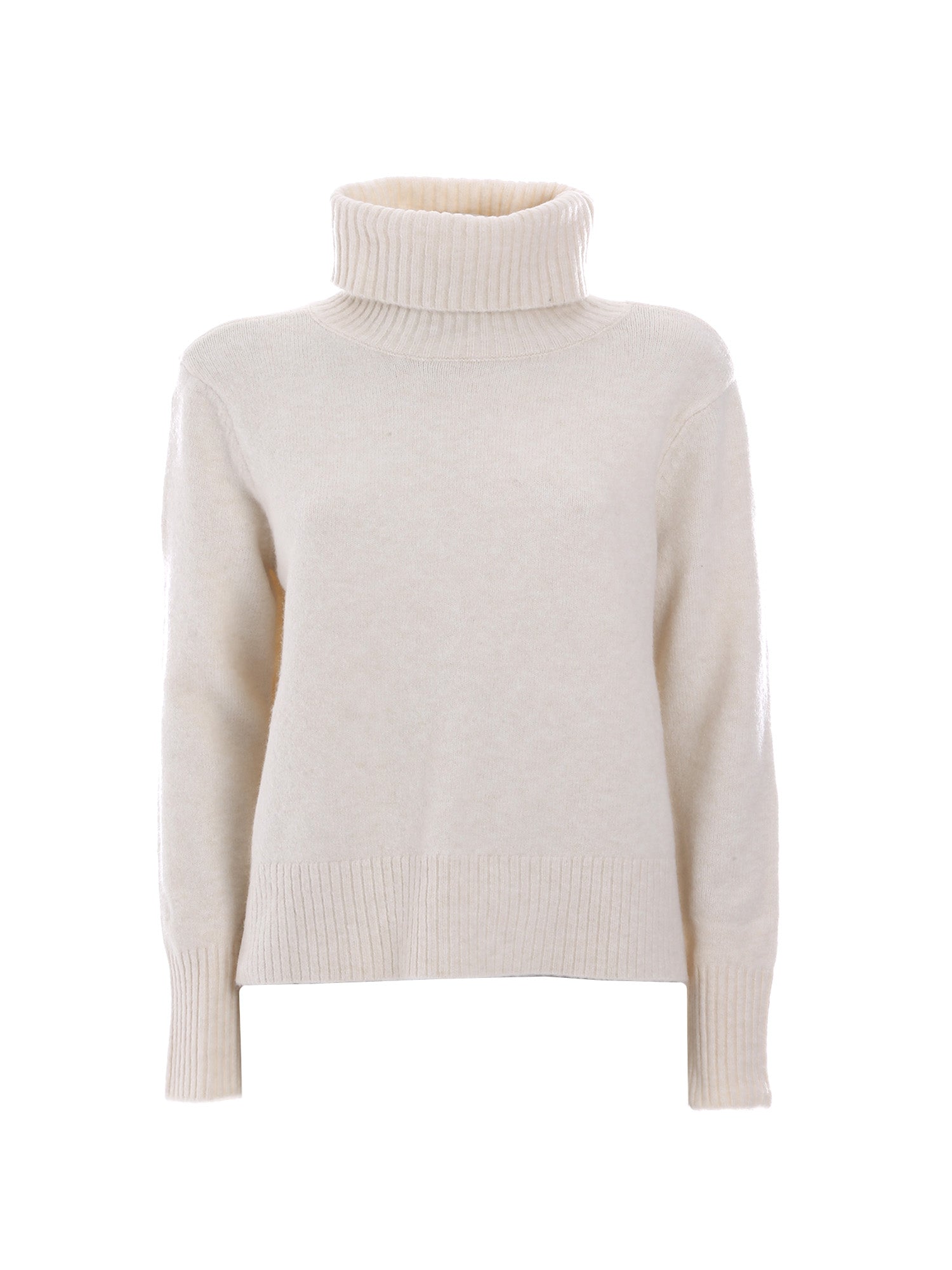 Maglie a collo alto Avorio Rino&pelle