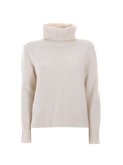 Maglie a collo alto Avorio Rino&pelle