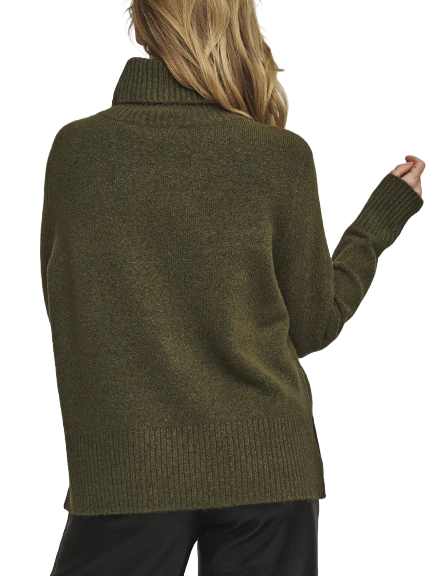 Maglie a collo alto Verde Rino&pelle