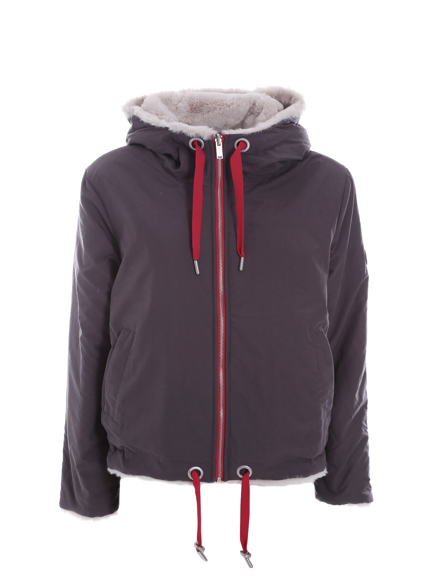 Piumini Grigio Rino&pelle