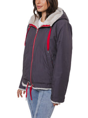 Piumini Grigio Rino&pelle