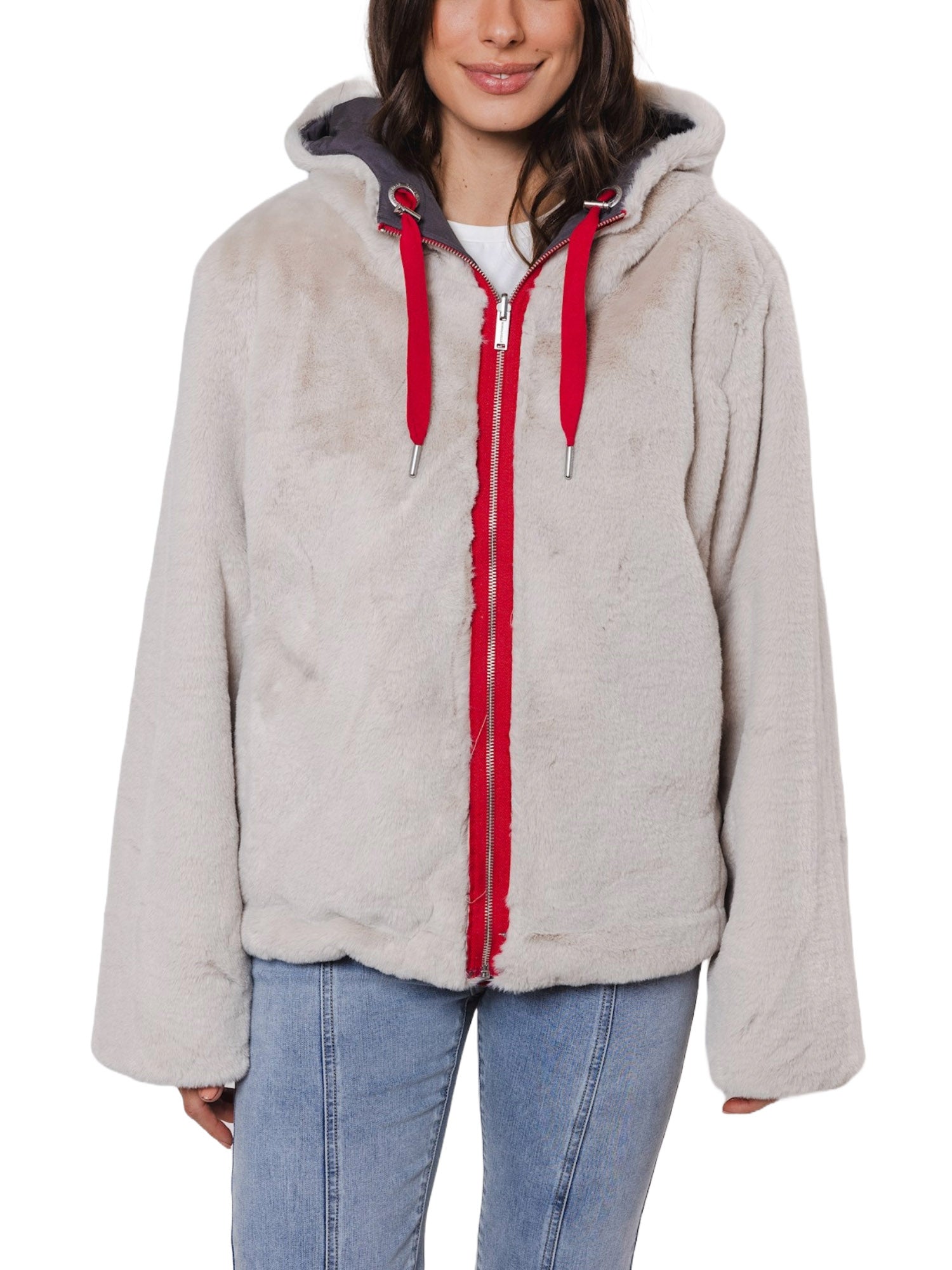 Piumini Grigio Rino&pelle