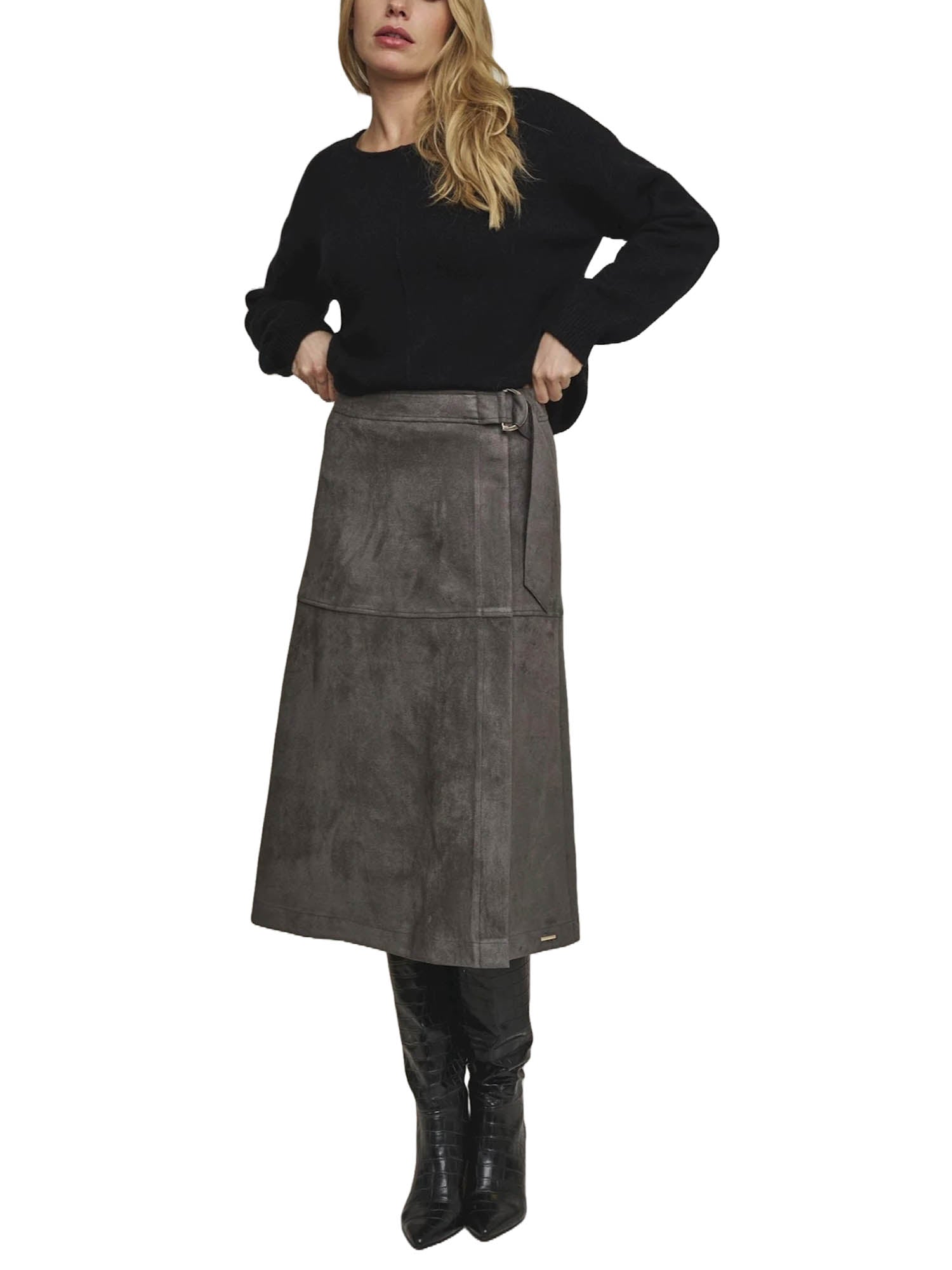 Gonne Grigio Rino&pelle