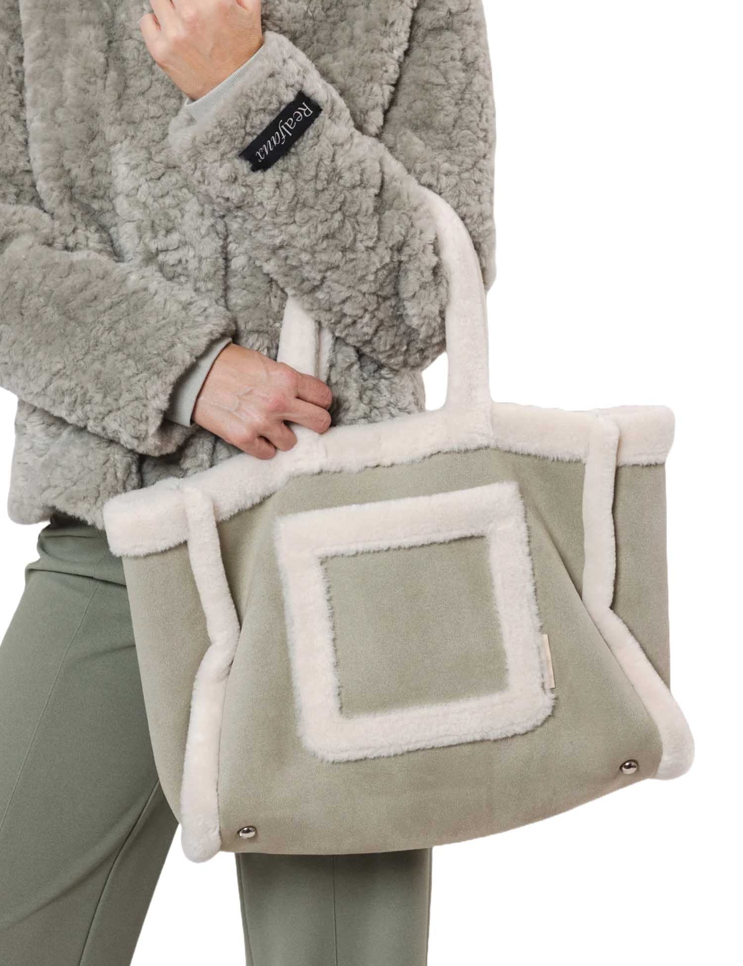 Shopper Grigio Rino&pelle