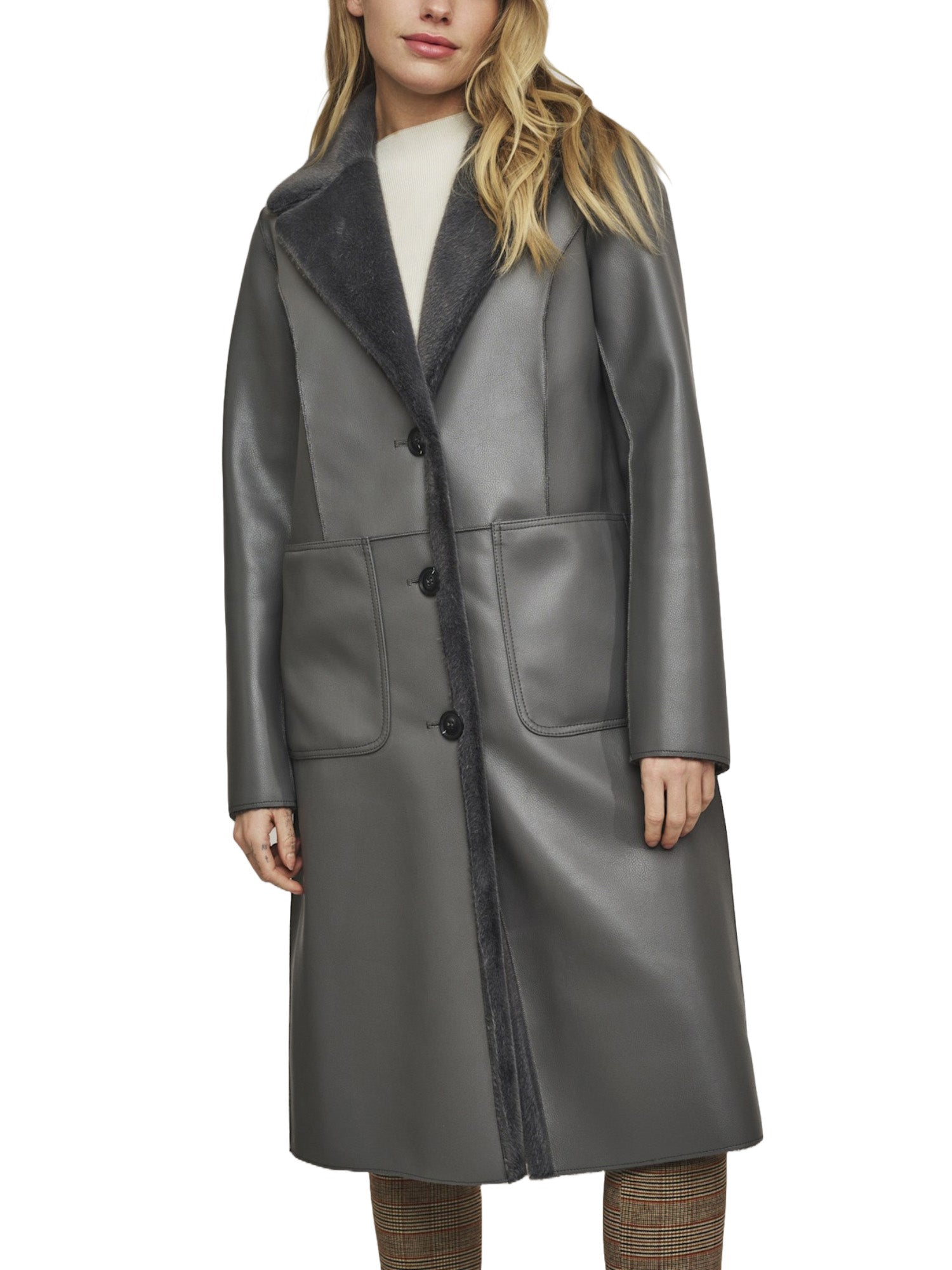 Cappotti Grigio Rino&pelle