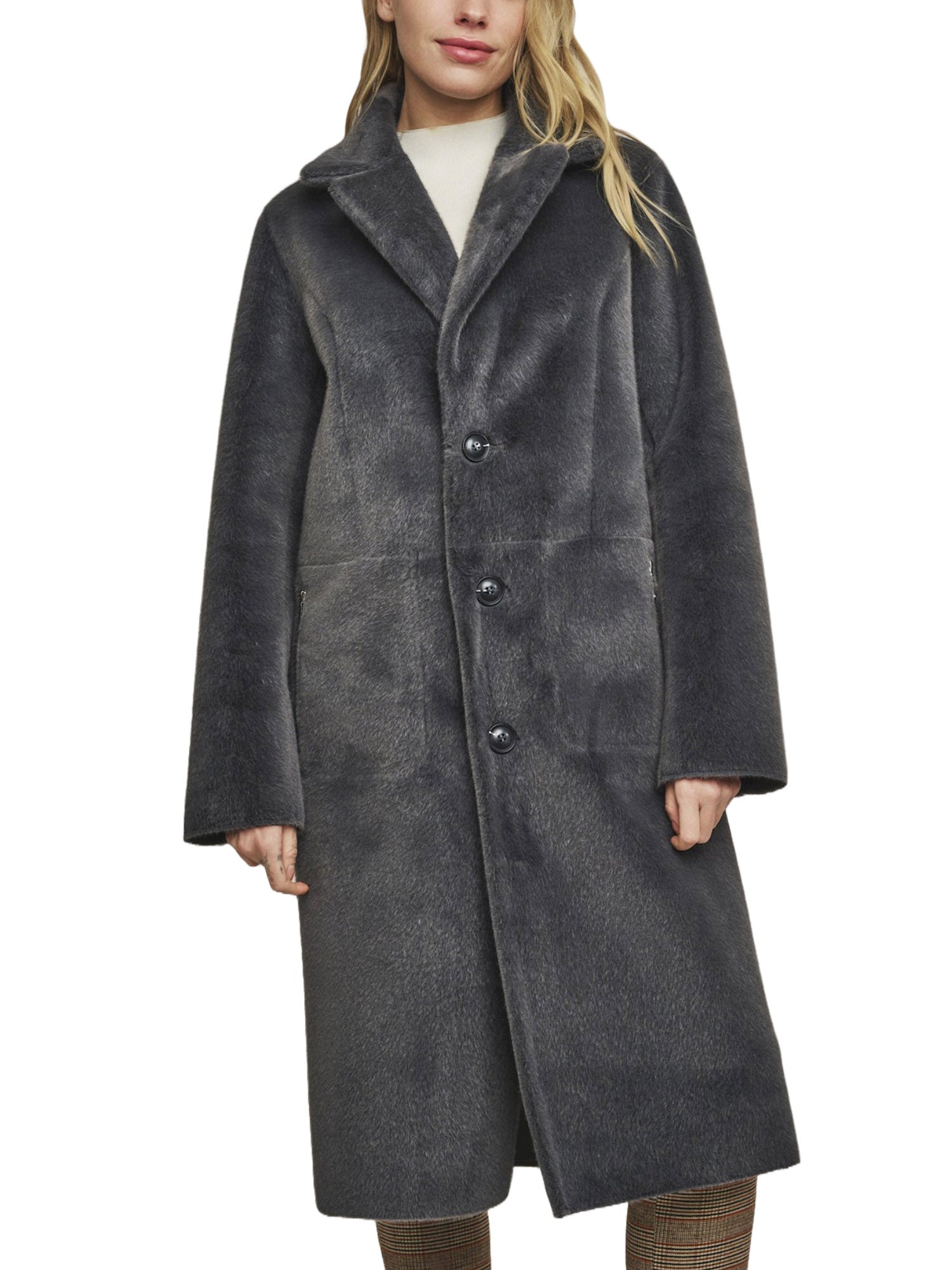 Cappotti Grigio Rino&pelle