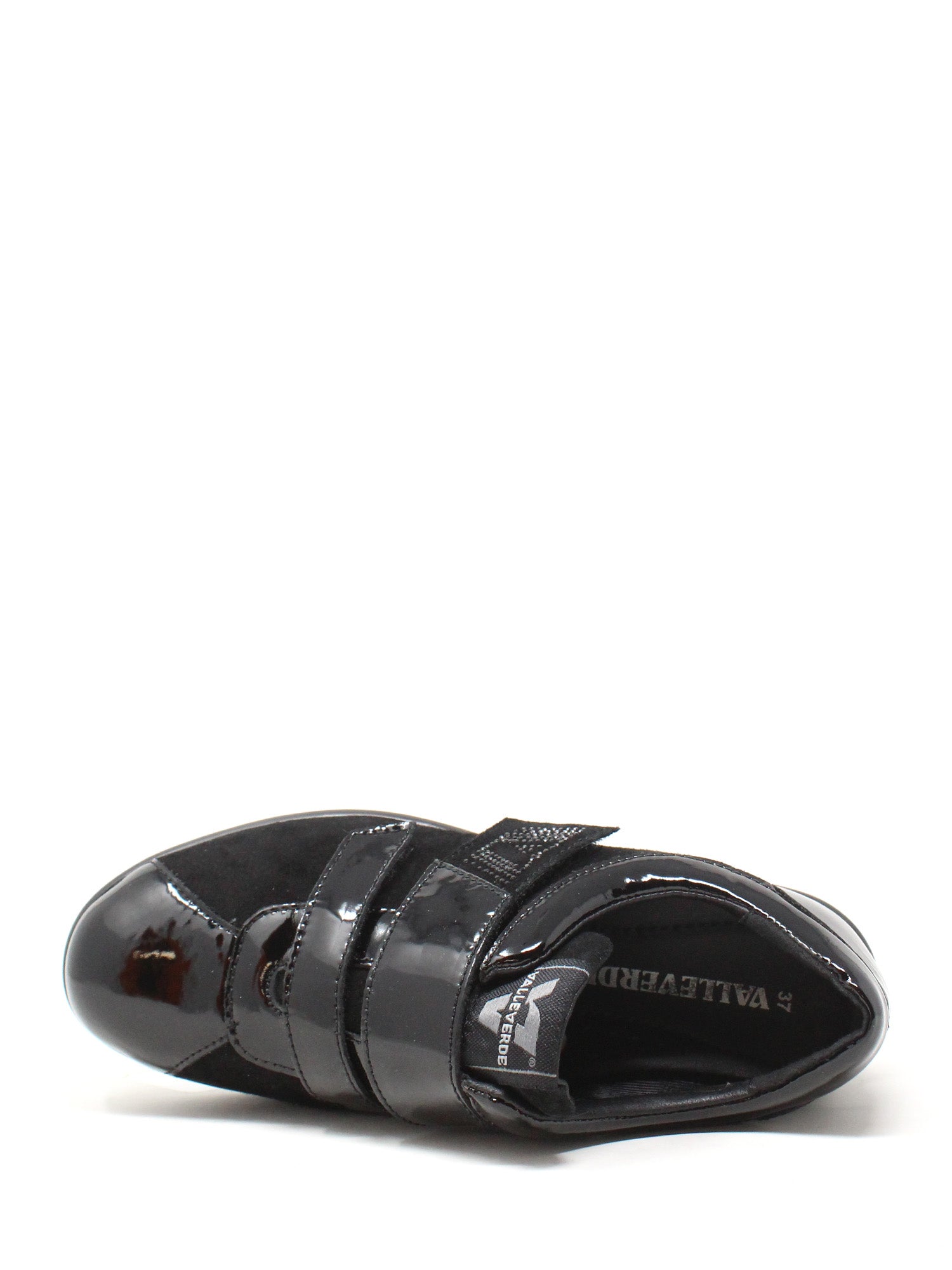 Scarpe con strappi Nero Valleverde