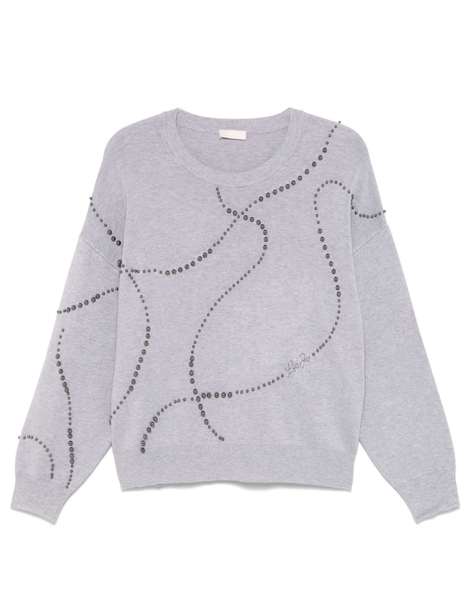 Maglioncini Grigio Nero Liu-jo