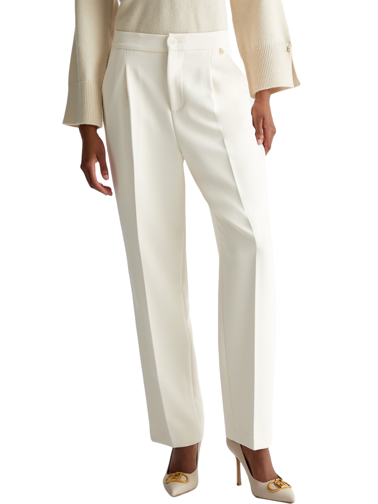 Pantaloni Bianco Liu-jo