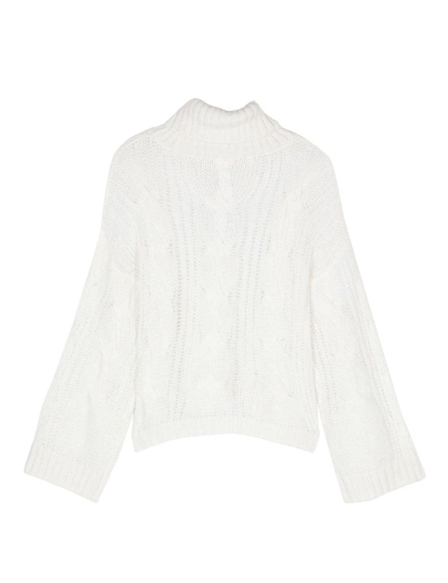 Maglie a collo alto Bianco Liu-jo