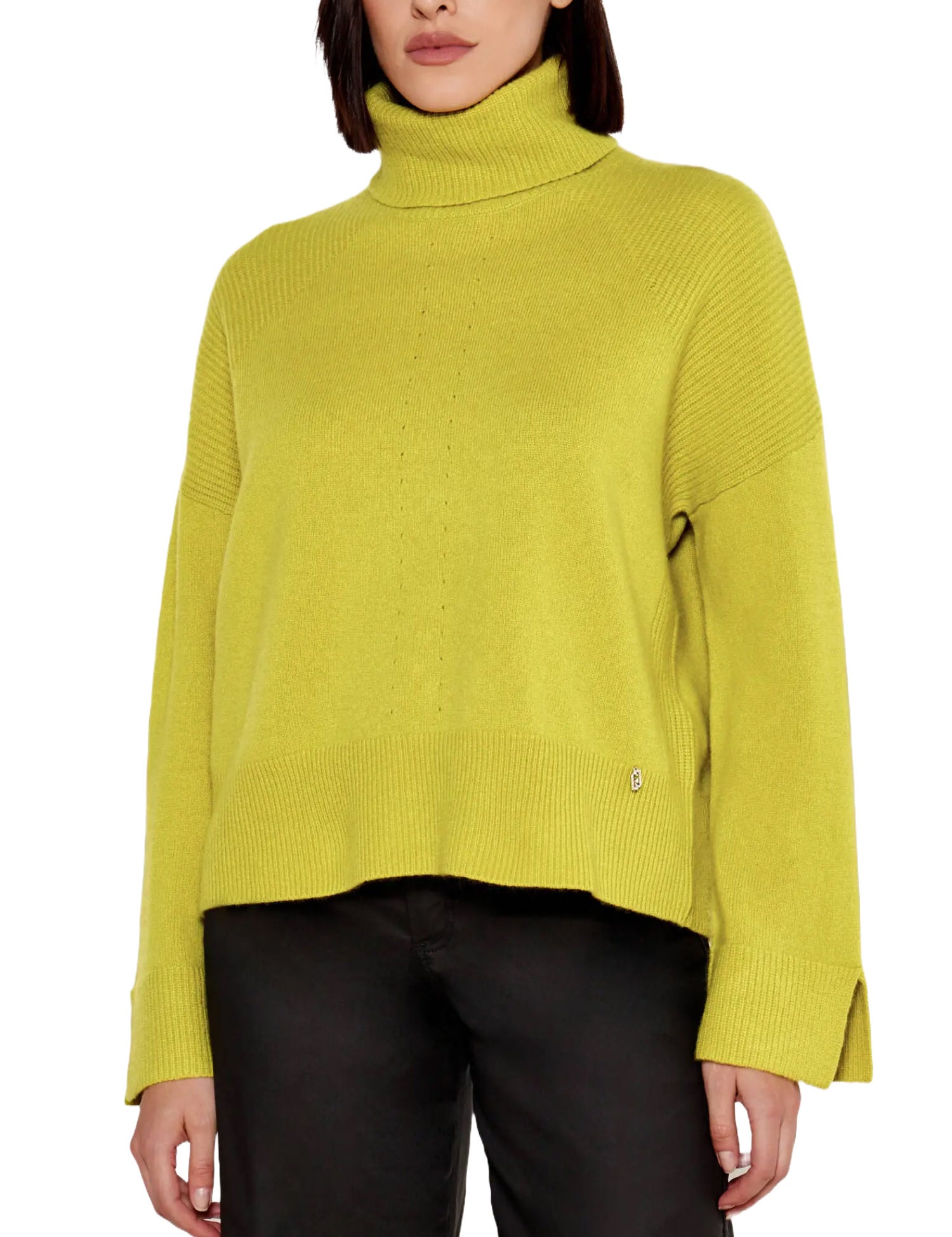 Maglie a collo alto Verde Liu-jo