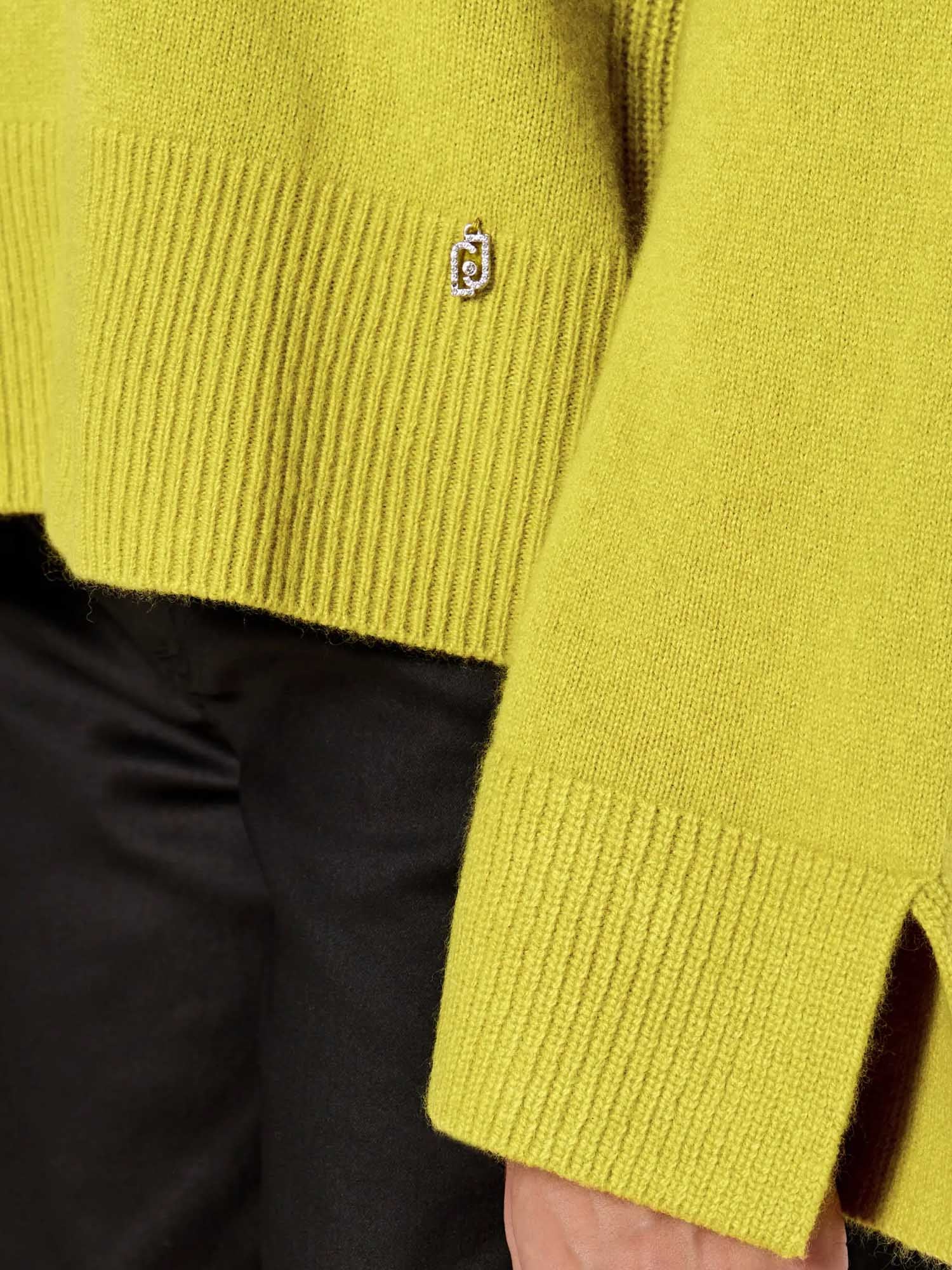 Maglie a collo alto Verde Liu-jo