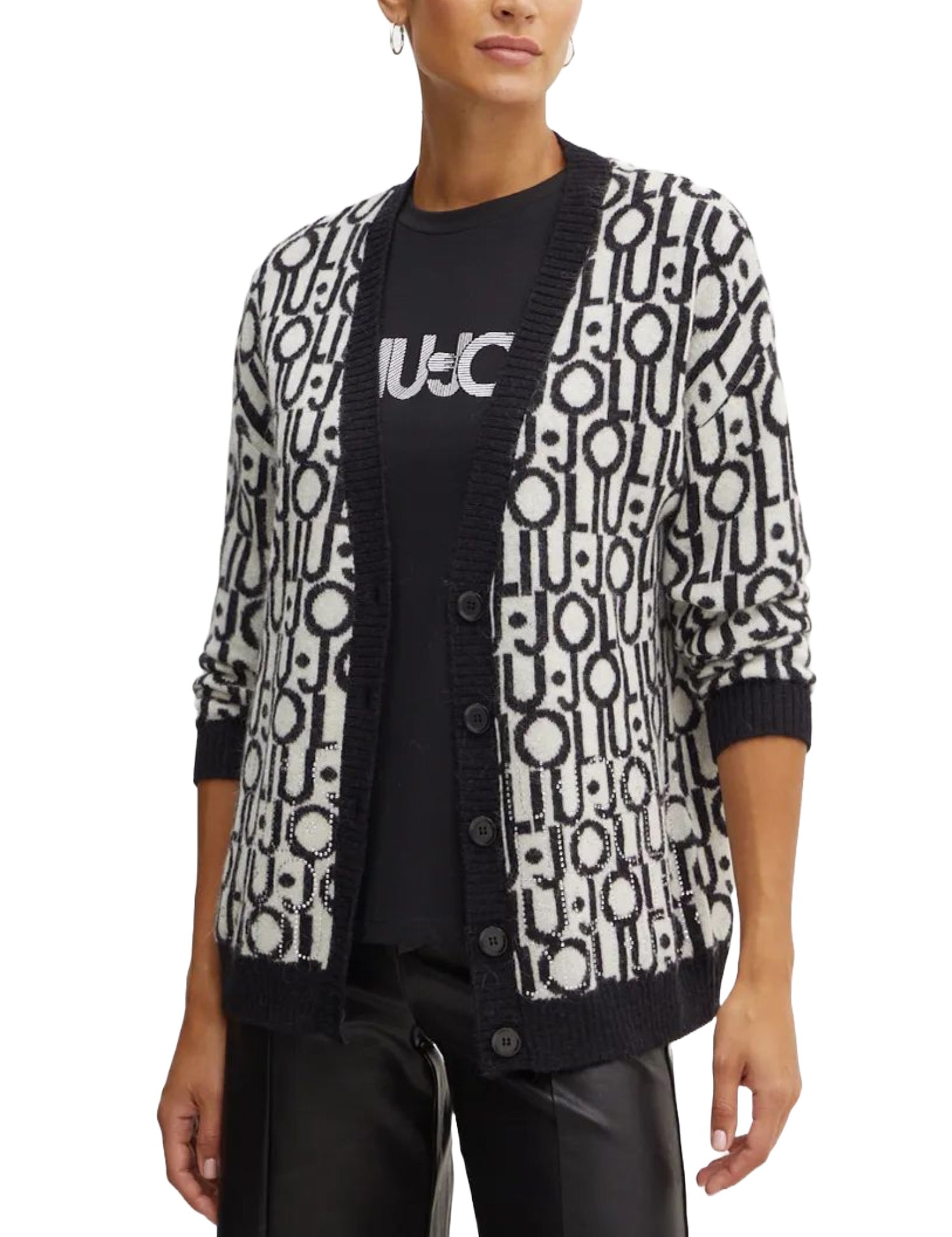 Cardigan Nero Liu-jo