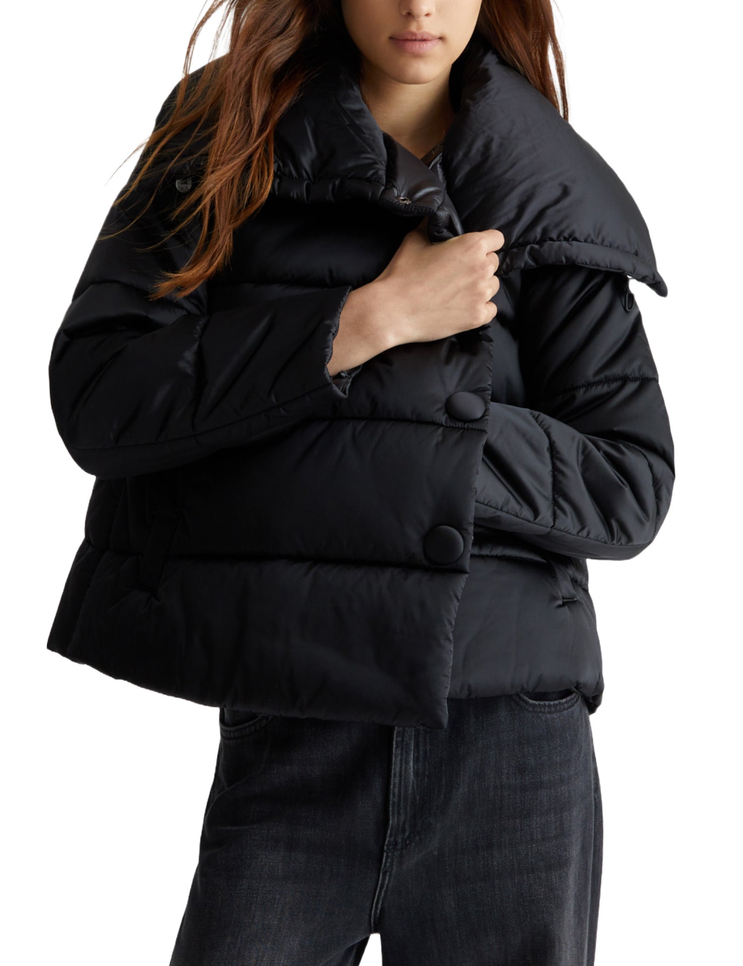 Piumini Nero Liu-jo