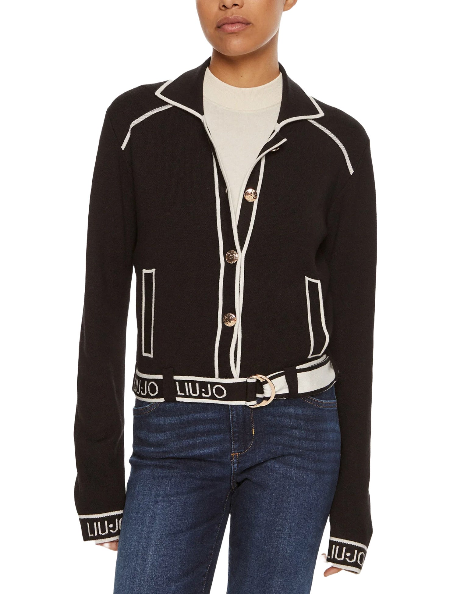 Cardigan Nero Liu-jo