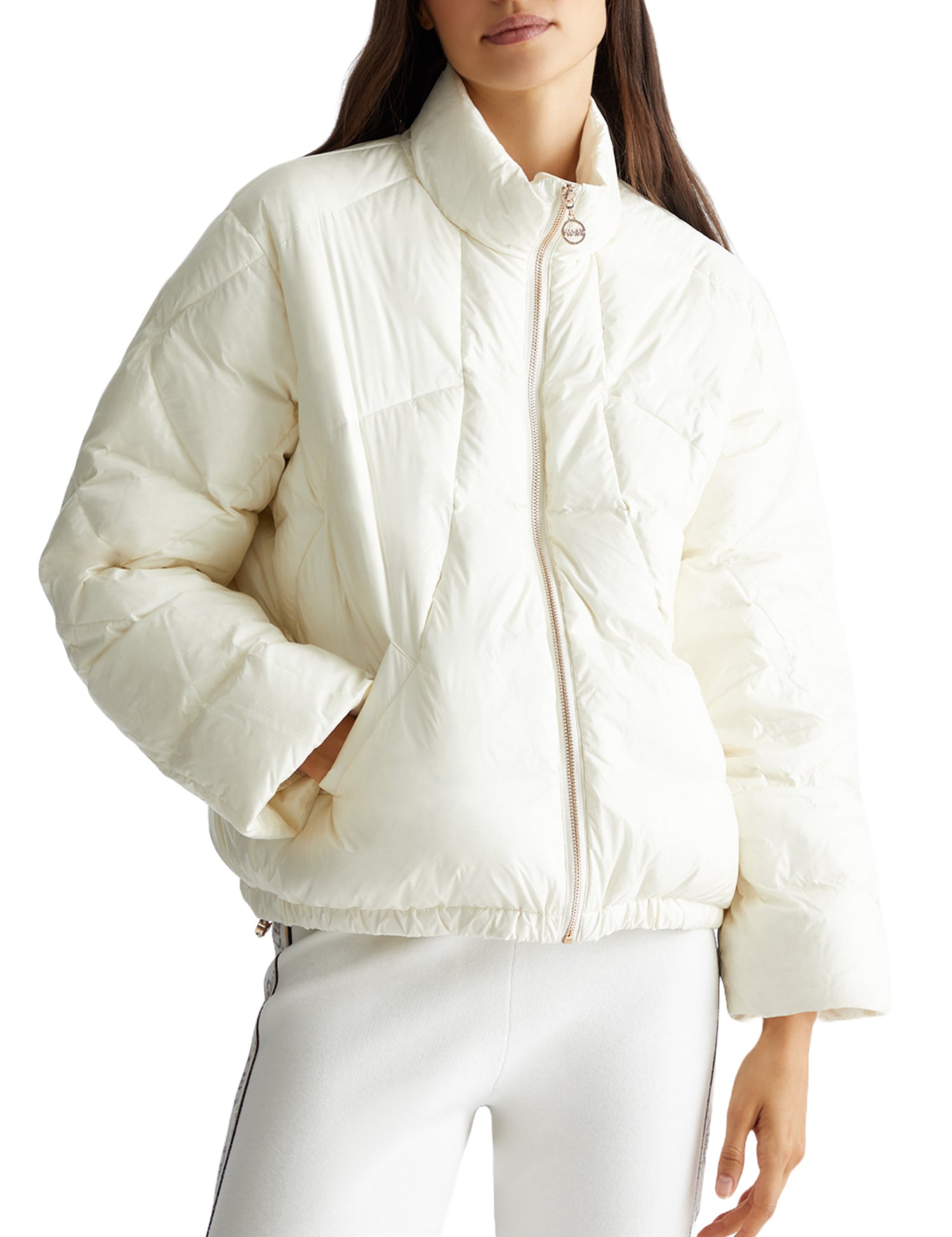 Piumini Bianco Liu-jo