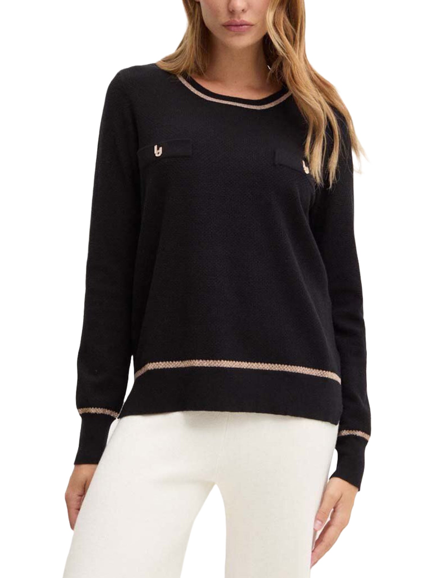 Maglioncini Nero Liu-jo