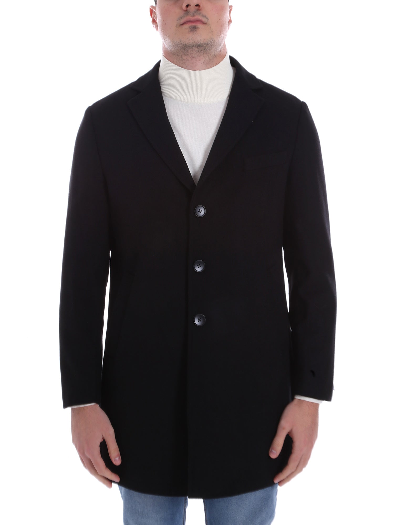 Cappotti Nero Sseinse