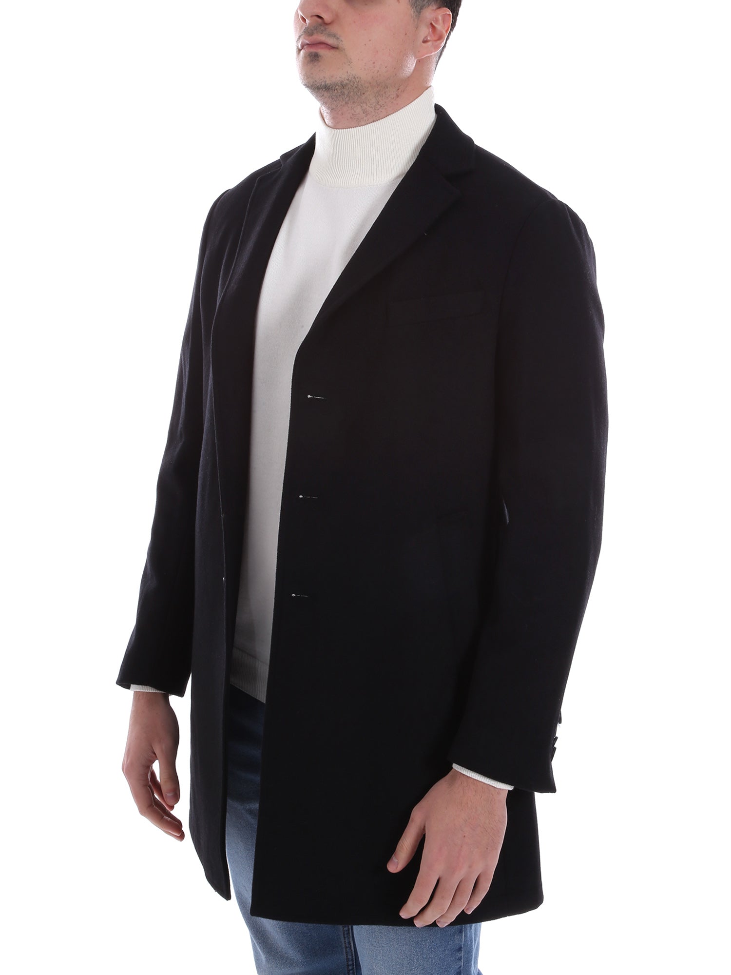 Cappotti Nero Sseinse