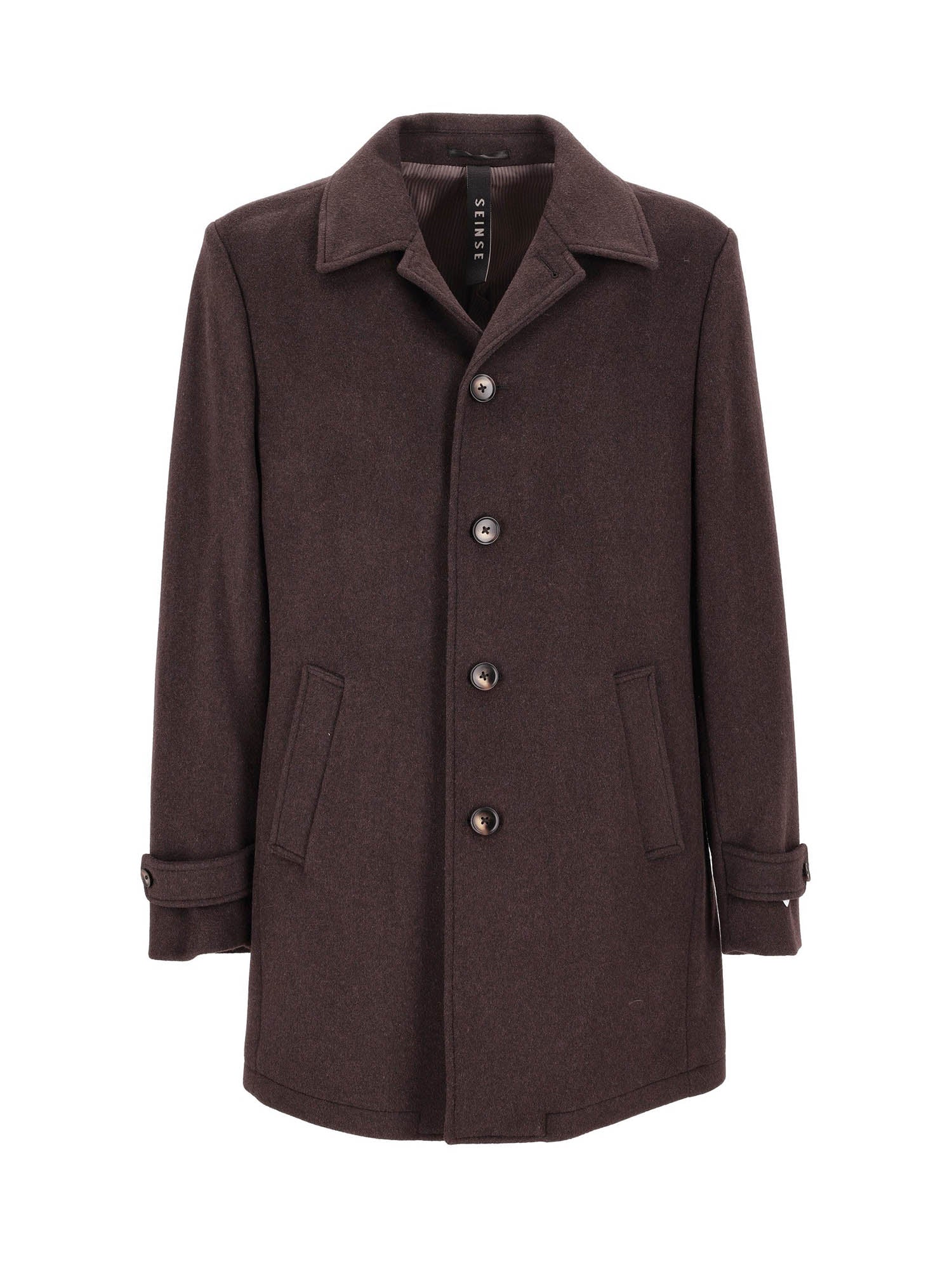 Cappotti Marrone Sseinse