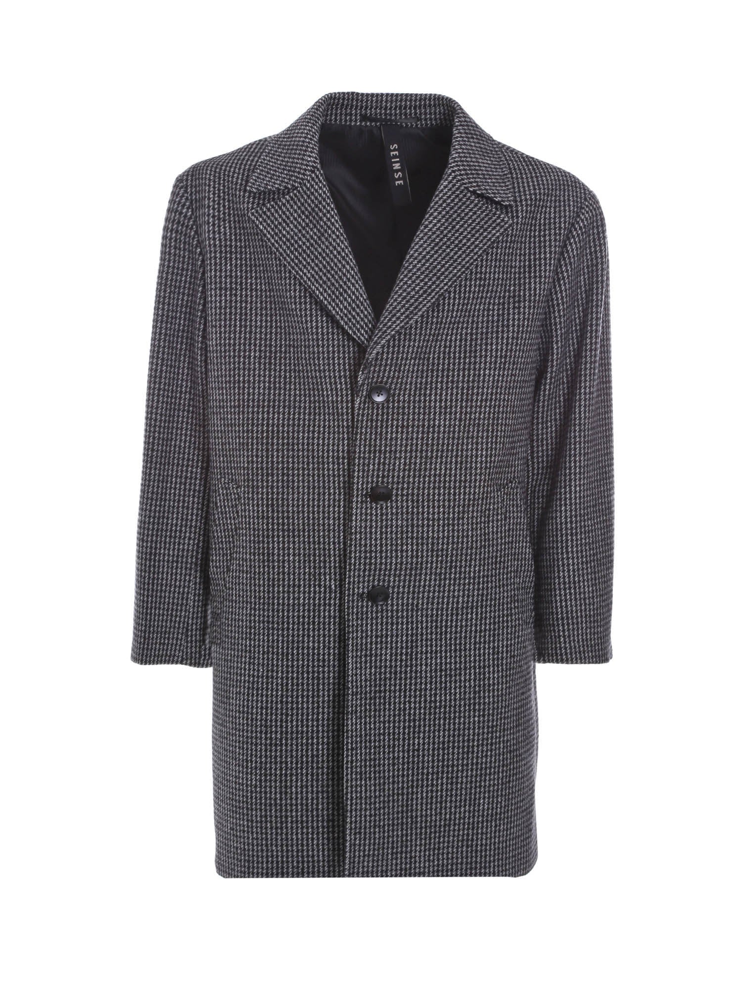 Cappotti Nero Sseinse