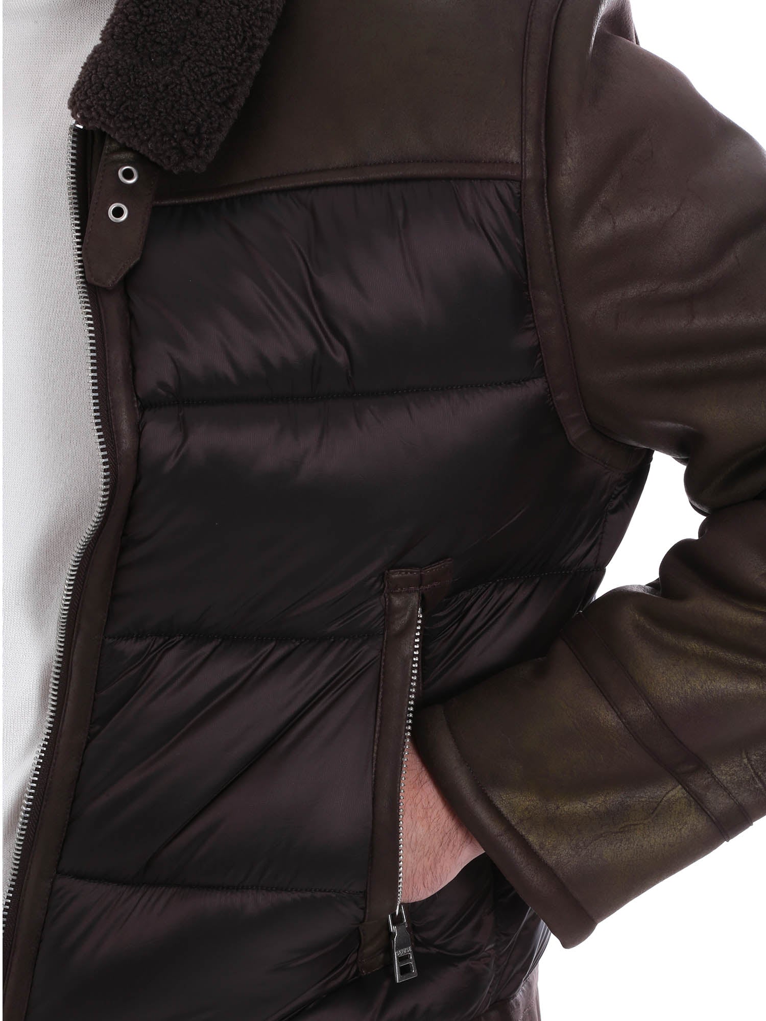 Piumini Marrone Sseinse