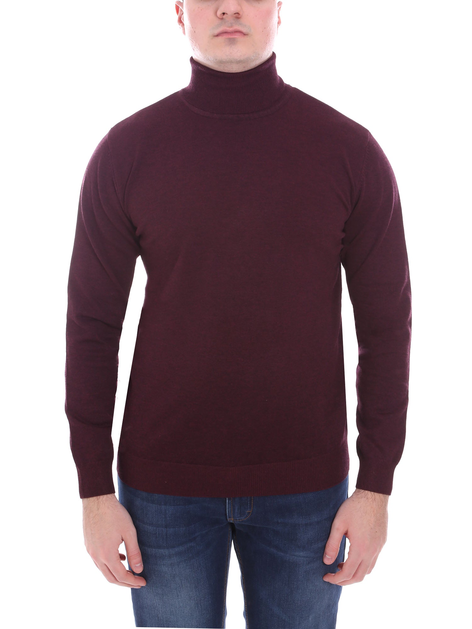 Maglie a collo alto Bordeaux Sseinse