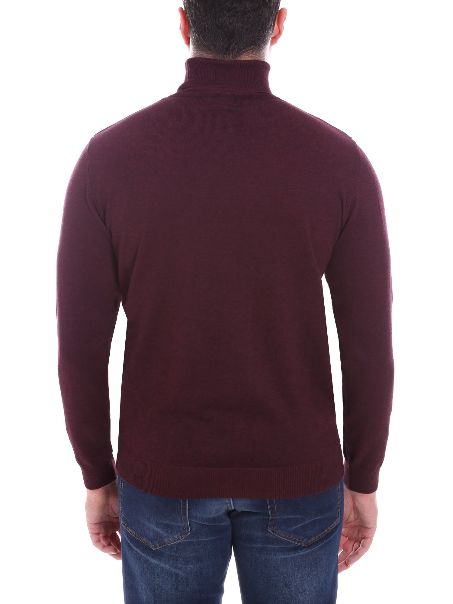 Maglie a collo alto Bordeaux Sseinse