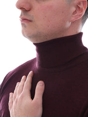 Maglie a collo alto Bordeaux Sseinse