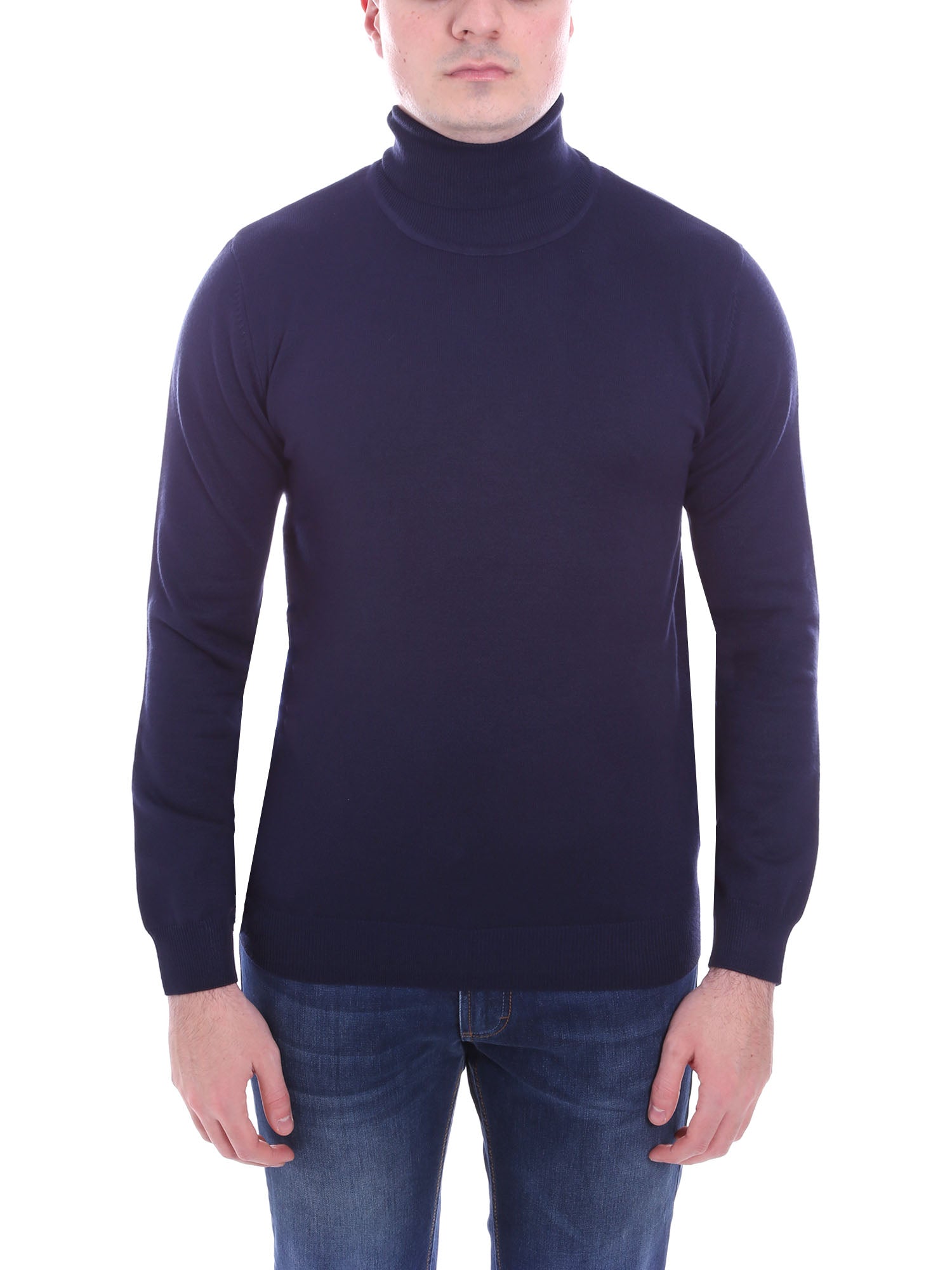 Maglie a collo alto Blu Sseinse