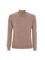 Maglie a collo alto Beige Sseinse