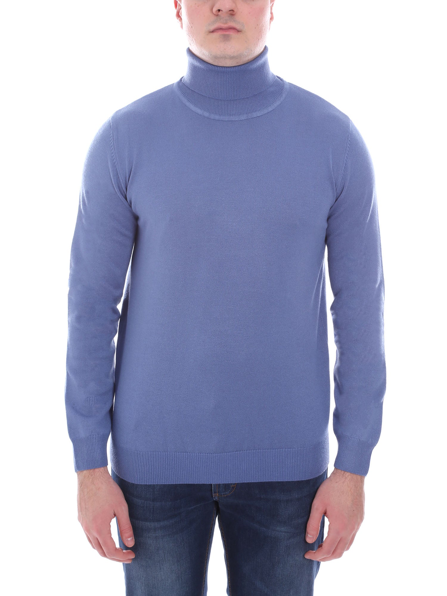 Maglie a collo alto Celeste Sseinse